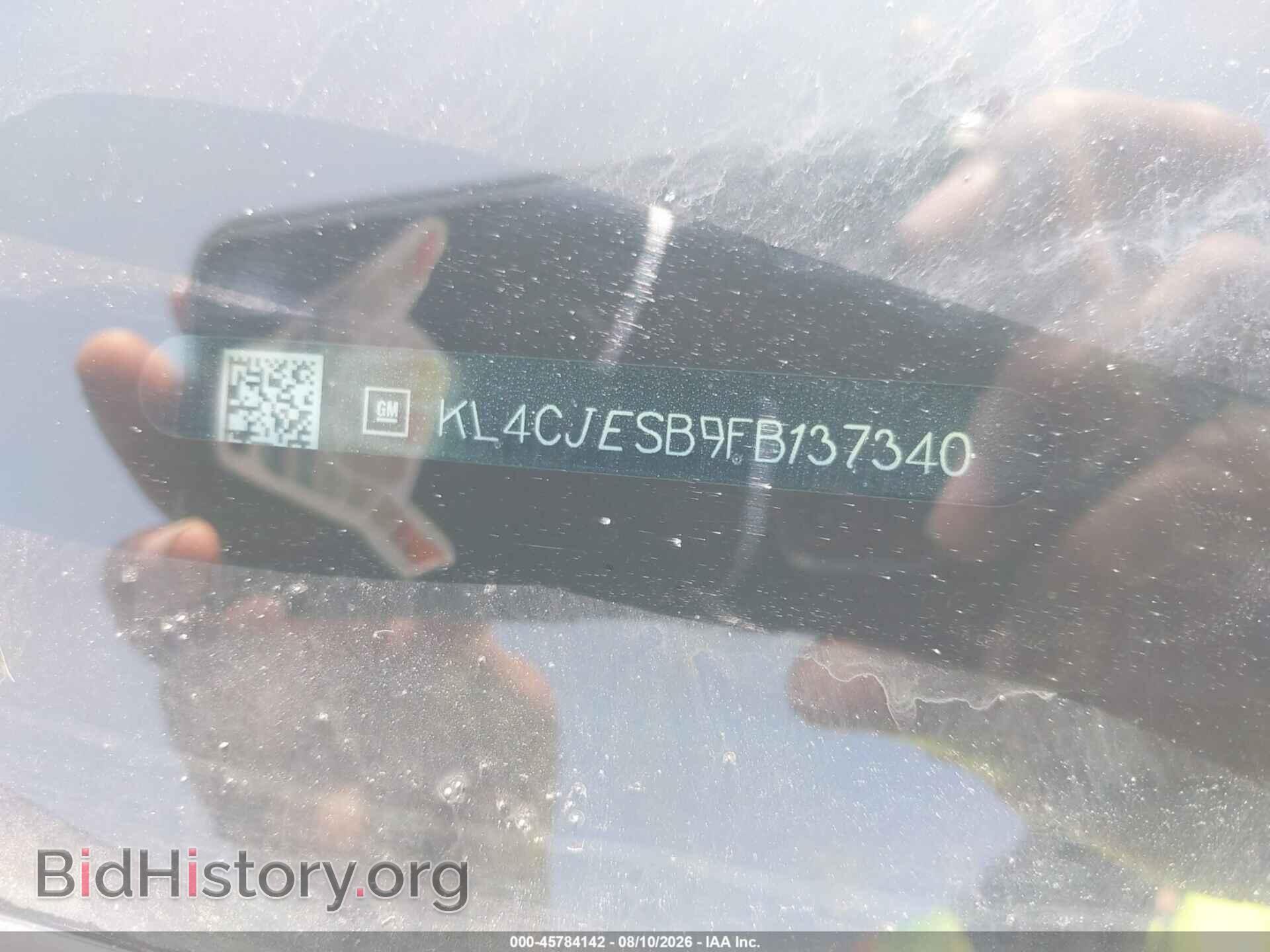 2015 BUICK ENCORE - VIN: KL4CJESB9FB137340 - Photo 9