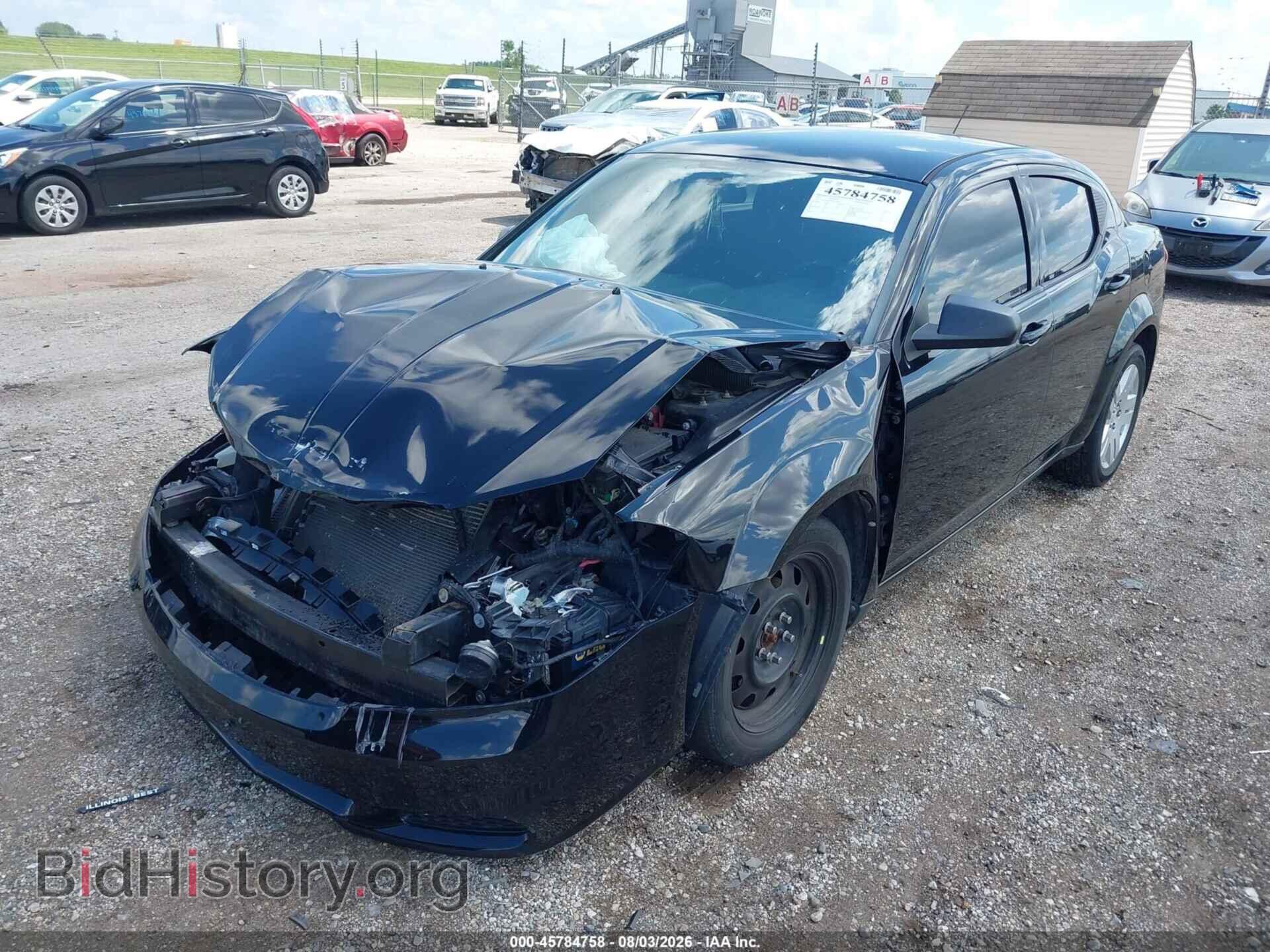 2013 DODGE AVENGER - VIN: 1C3CDZAGXDN750035 - Фото 2