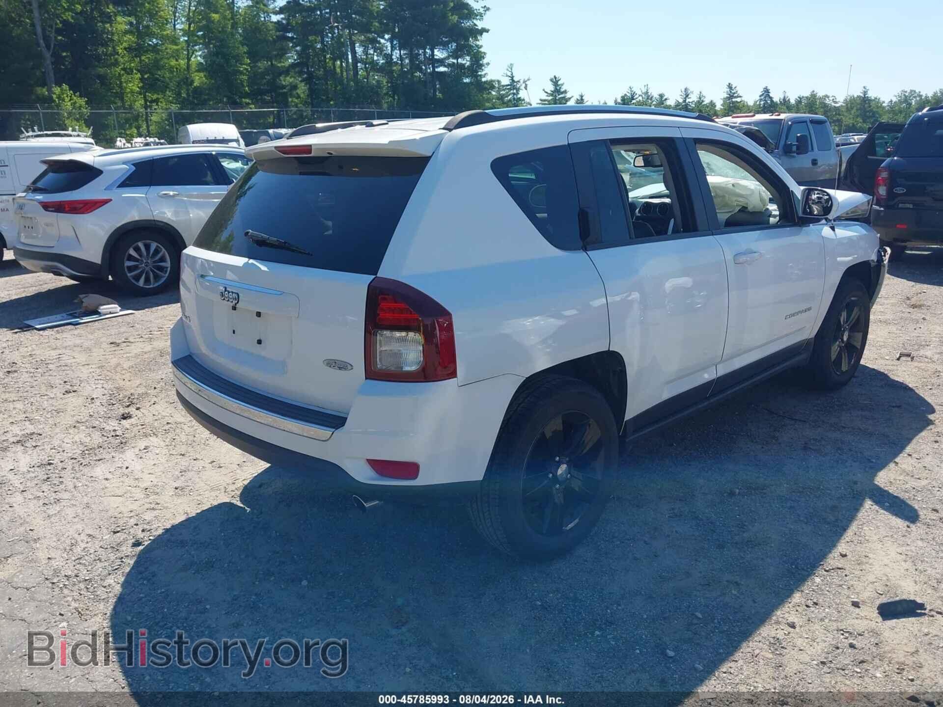 2017 JEEP COMPASS - VIN: 1C4NJDEB3HD136986 - Фото 4