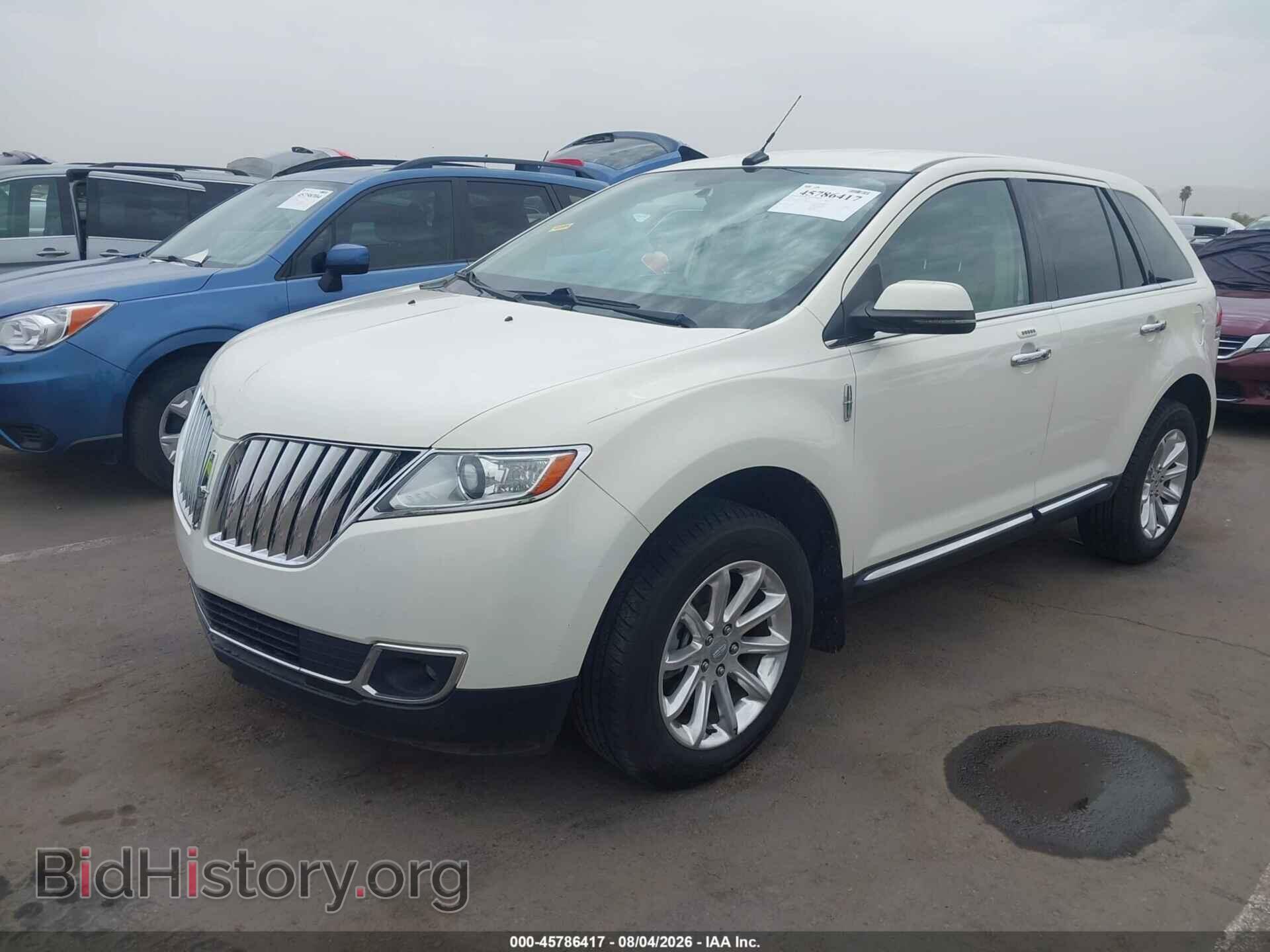 2013 LINCOLN MKX - VIN: 2LMDJ6JK7DBL00642 - Фото 2