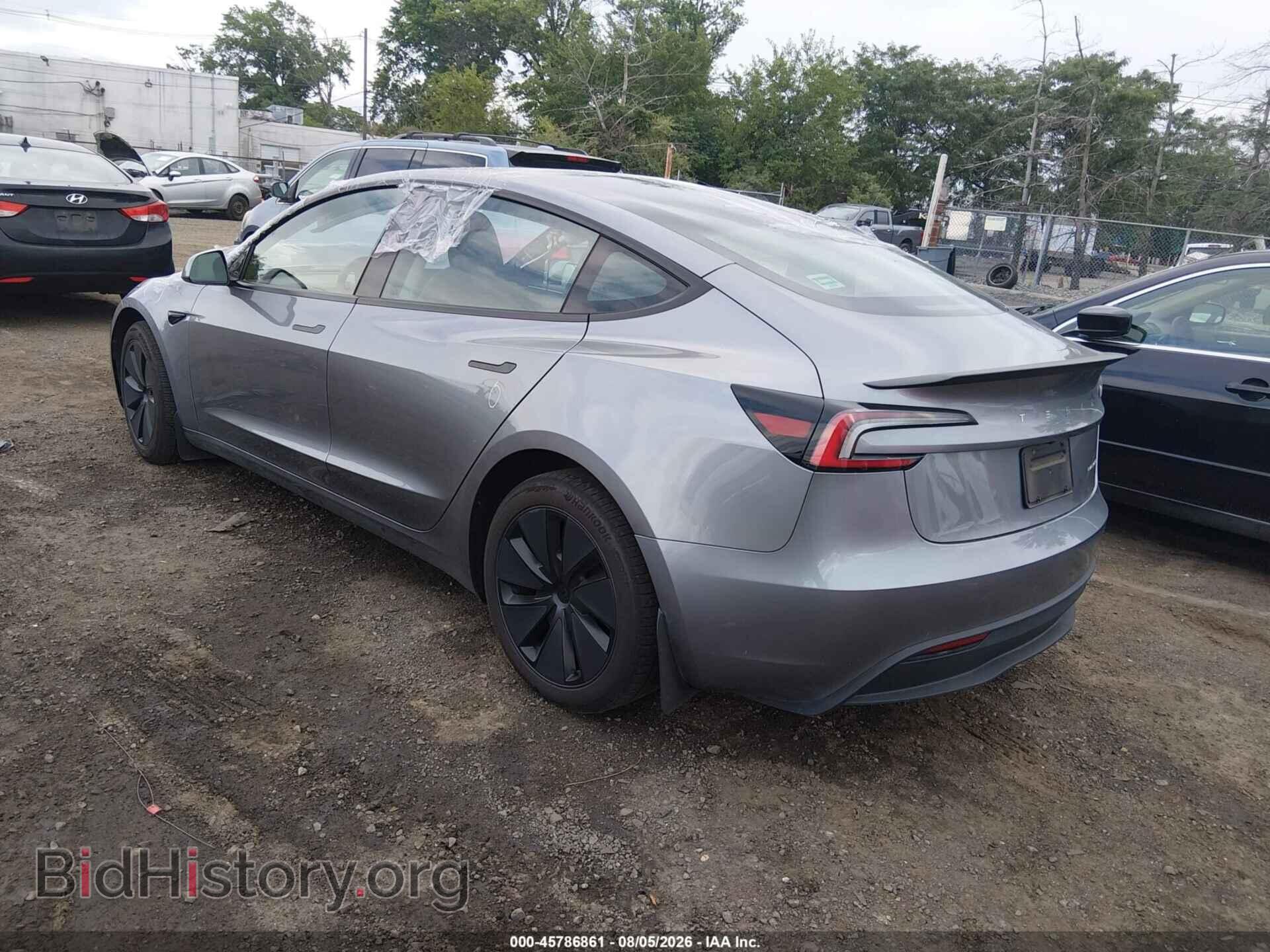 2024 TESLA MODEL 3 - VIN: 5YJ3E1EB7RF848504 - Photo 2