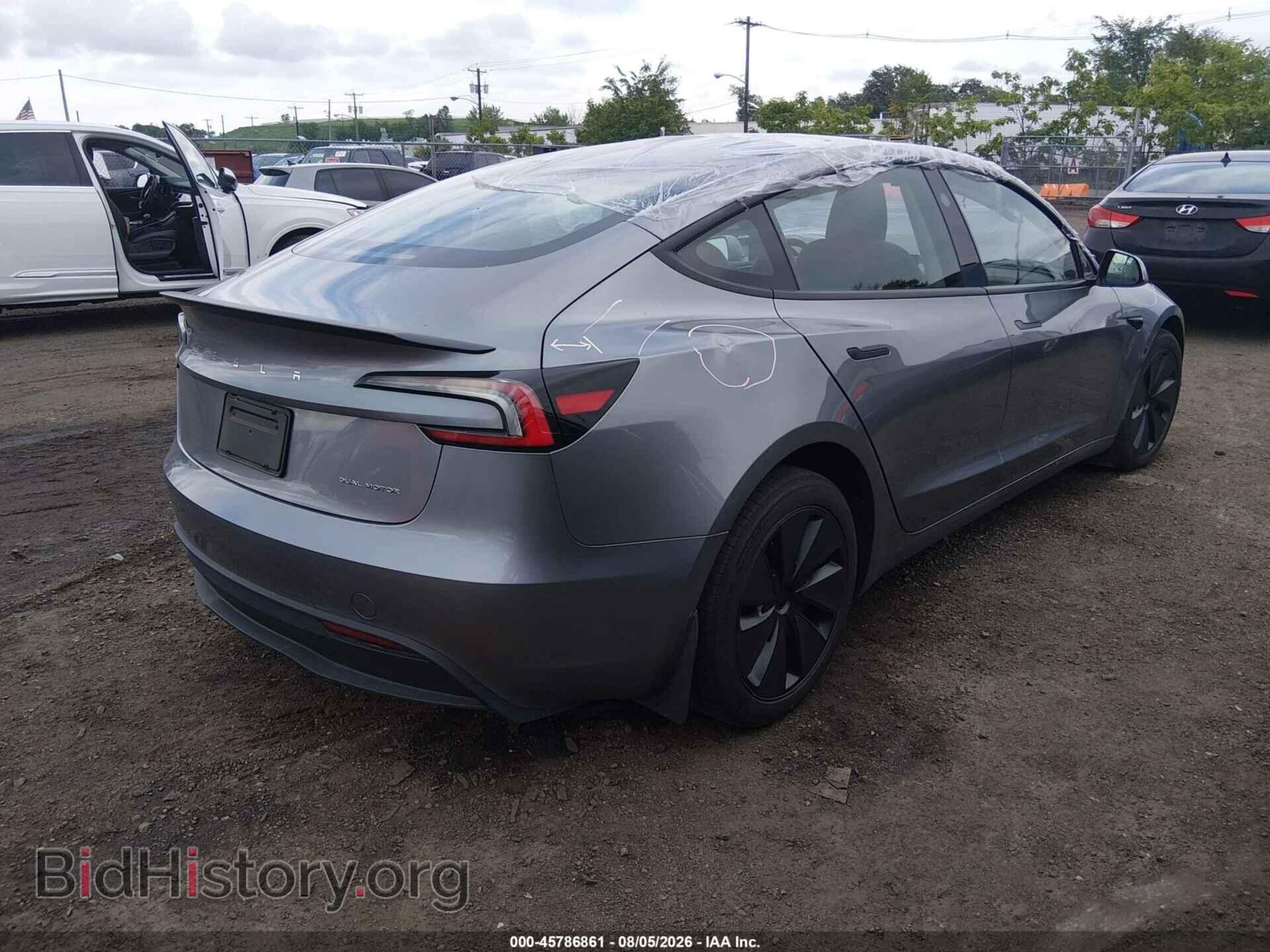 2024 TESLA MODEL 3 - VIN: 5YJ3E1EB7RF848504 - Photo 3