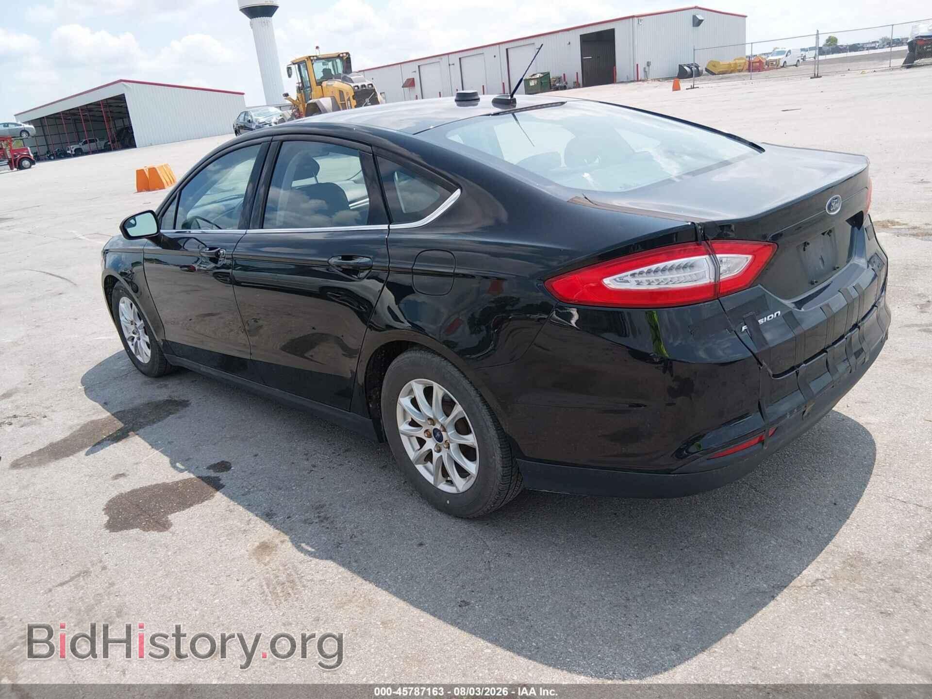 2016 FORD FUSION - VIN: 3FA6P0G73GR199263 - Фото 3