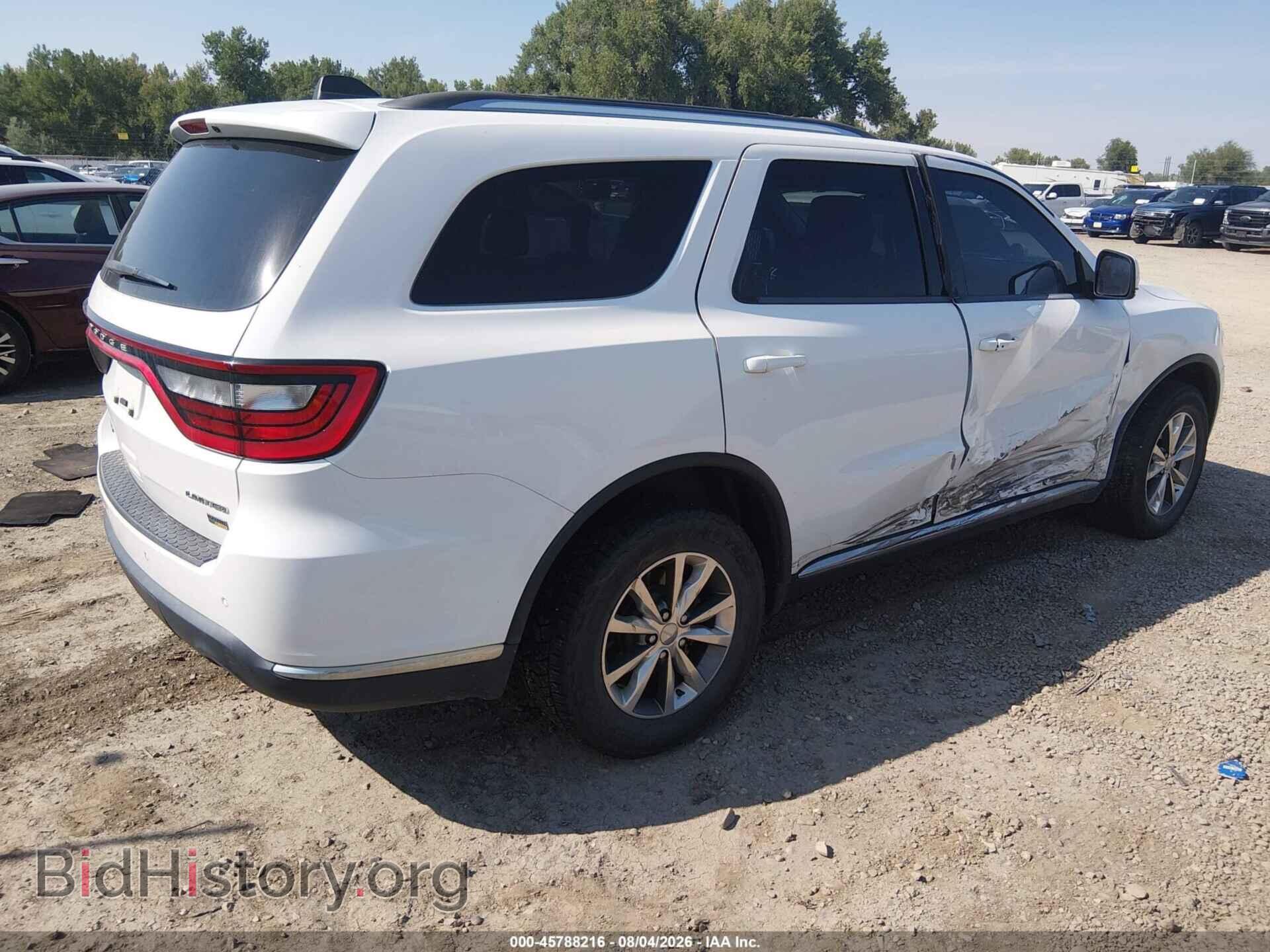 2015 DODGE DURANGO - VIN: 1C4RDJDG4FC789527 - Фото 4