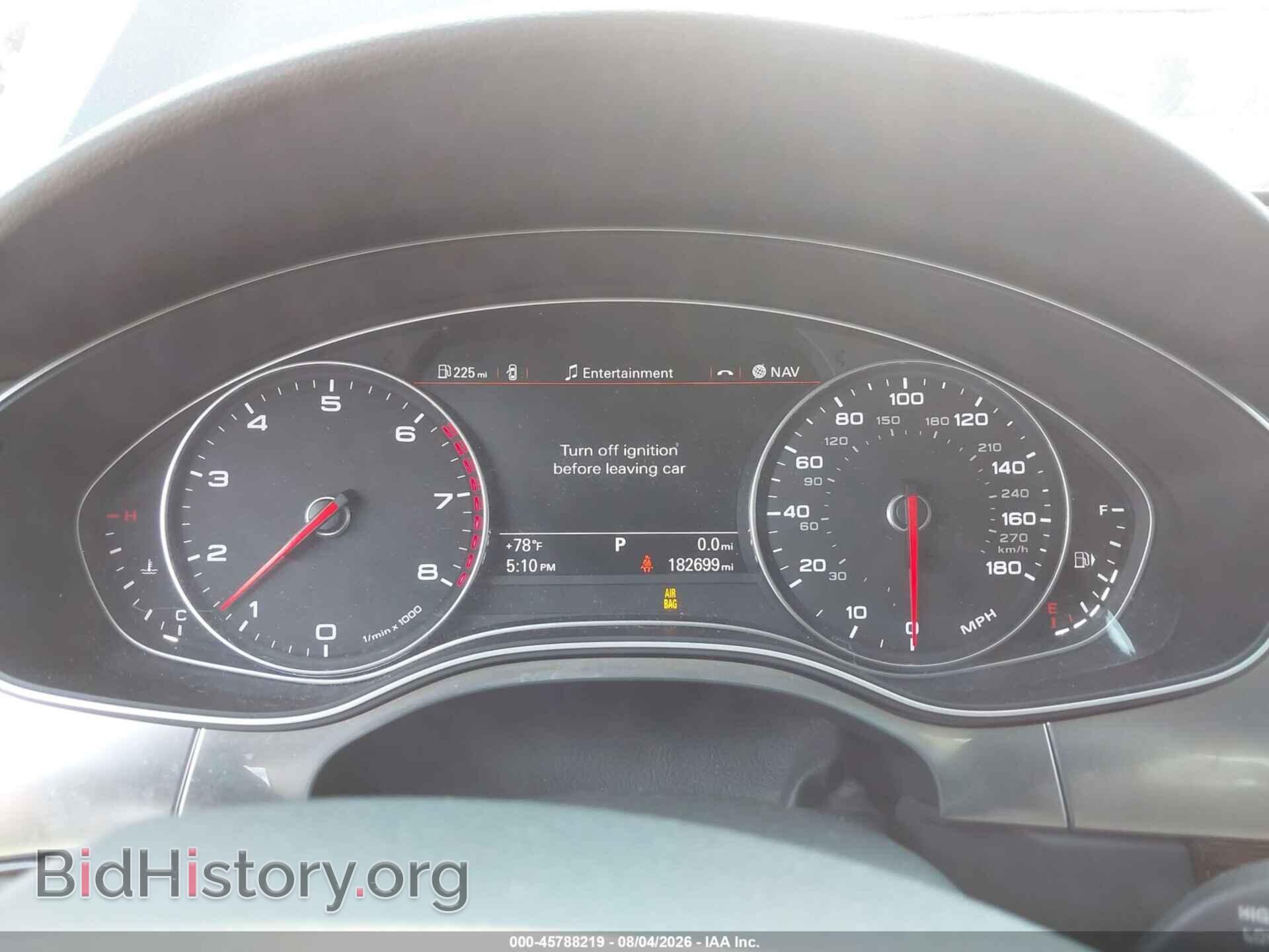 2013 AUDI A6 - VIN: WAUGFAFC8DN051207 - Photo 7