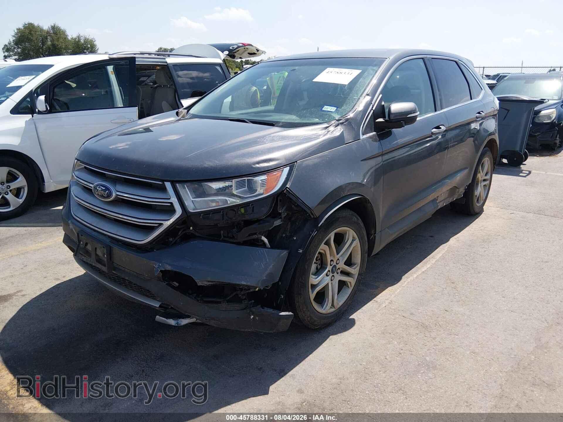 2015 FORD EDGE - VIN: 2FMTK3K98FBB35525 - Фото 2