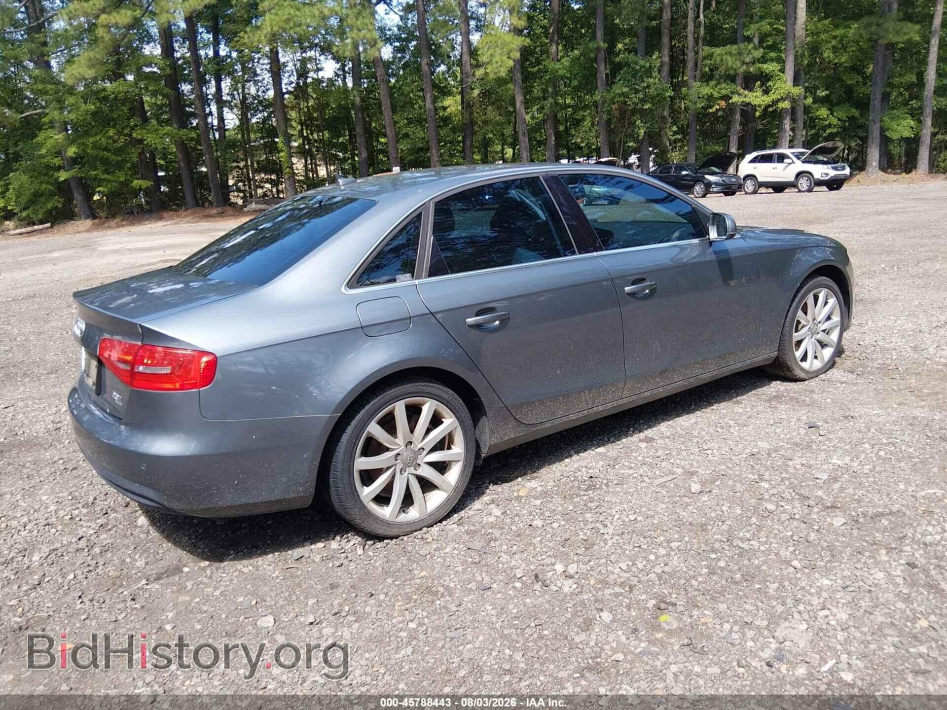2013 AUDI A4 - VIN: WAUFFAFL9DN033553 - Фото 4