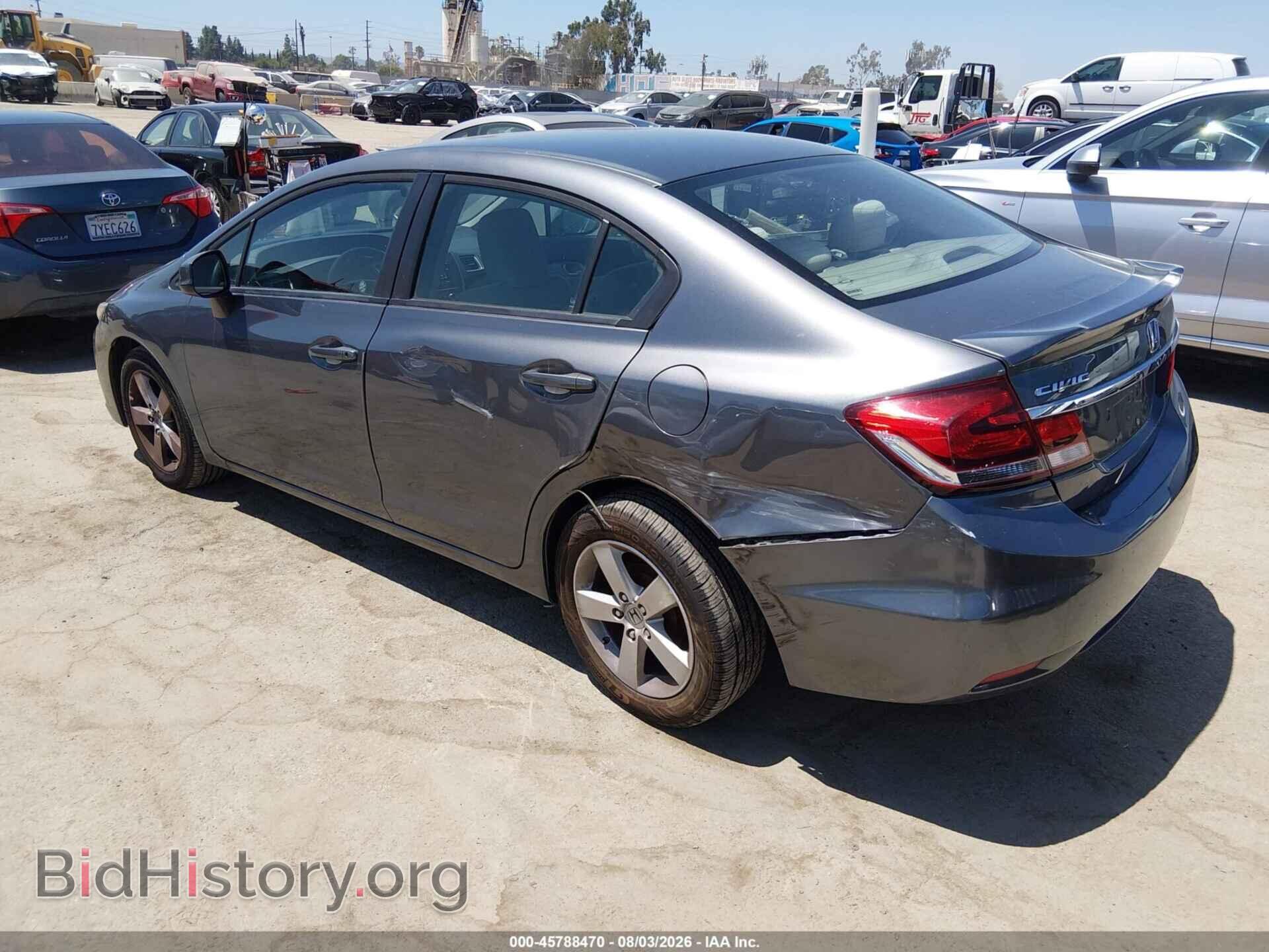 2013 HONDA CIVIC - VIN: 19XFB2F51DE014375 - Фото 3
