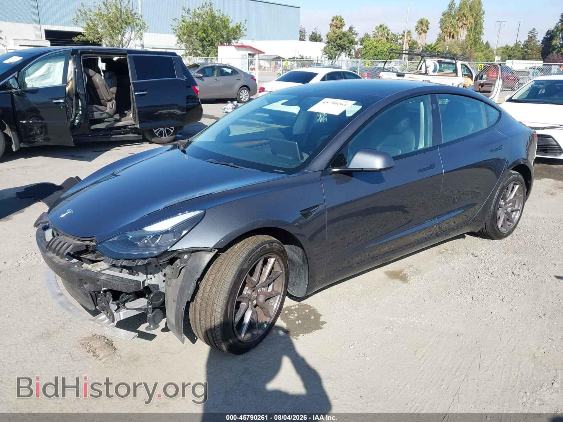 2022 TESLA MODEL 3 - VIN: 5YJ3E1EB4NF181188 - Фото 2