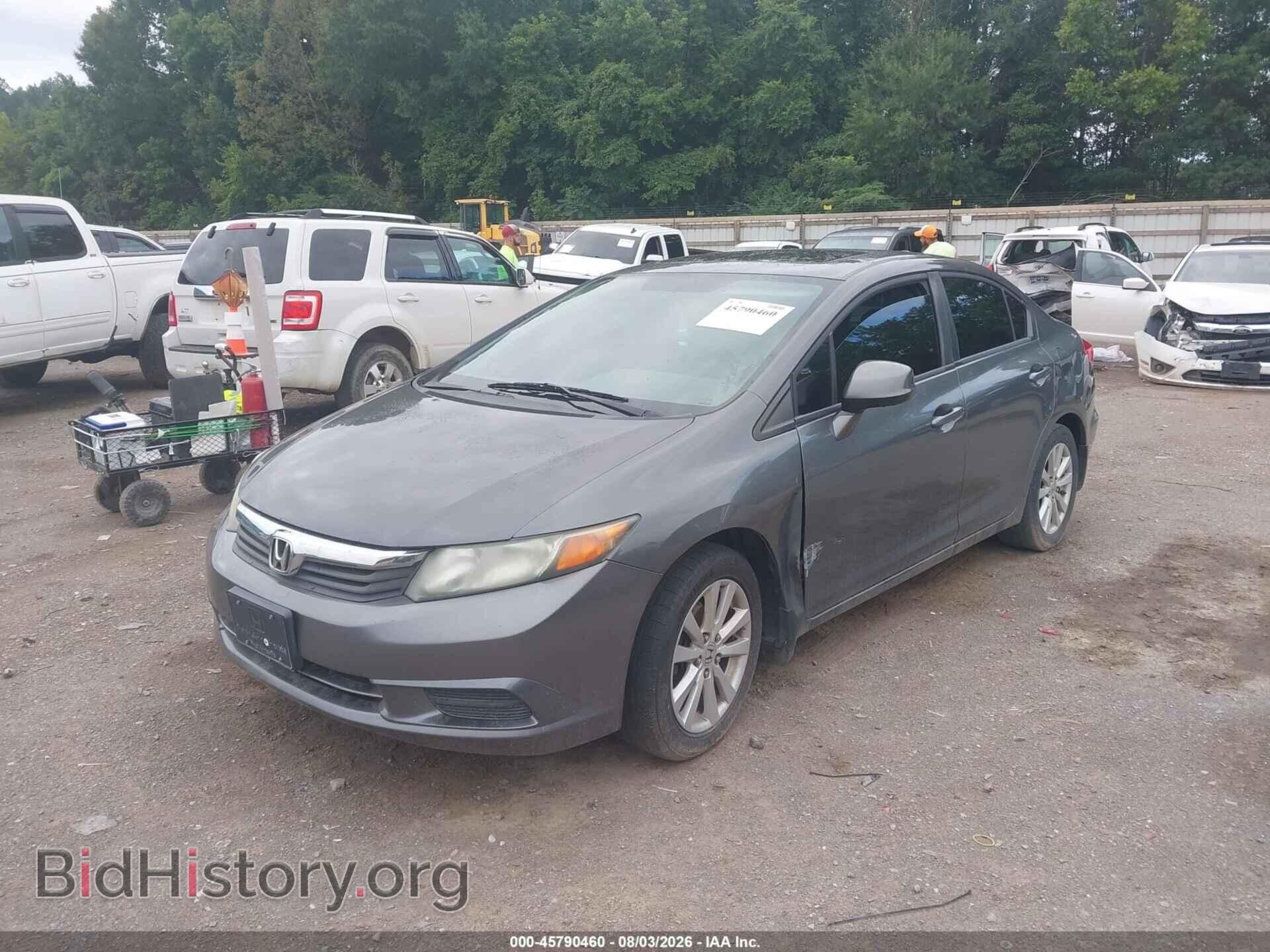 2012 HONDA CIVIC - VIN: 2HGFB2F94CH508690 - Фото 2