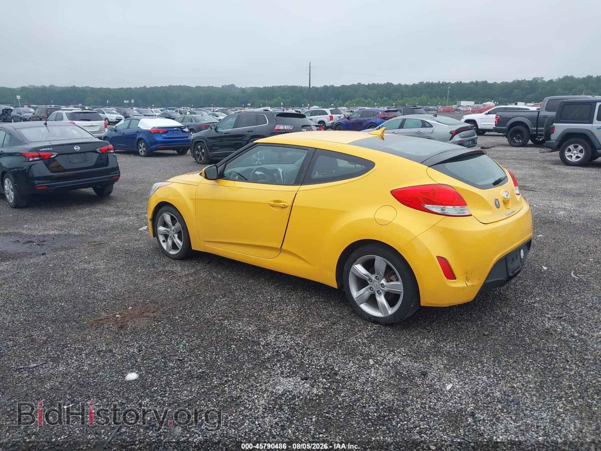 2014 HYUNDAI VELOSTER - VIN: KMHTC6AD8EU183510 - Фото 3