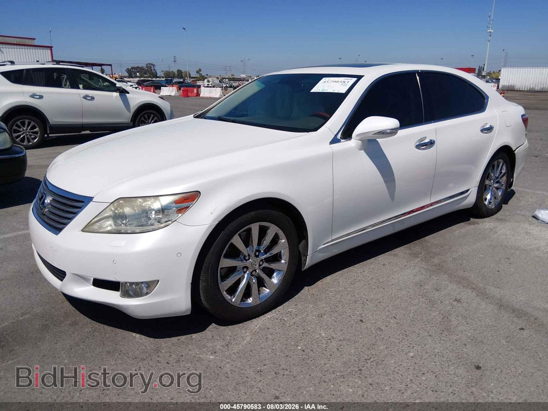 2010 LEXUS LS 460 - VIN: JTHBL5EF7A5101355 - Фото 2