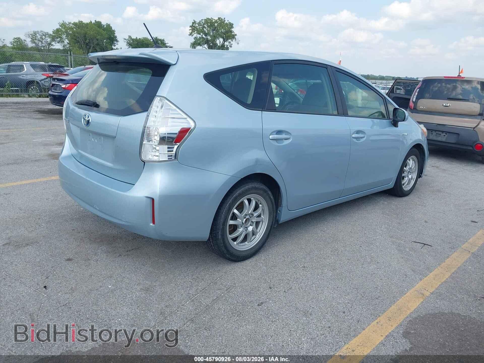 2012 TOYOTA PRIUS V - VIN: JTDZN3EU7C3126848 - Фото 4