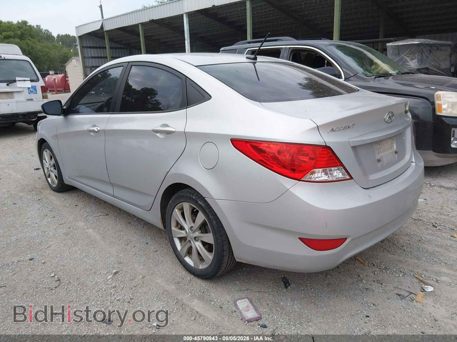 2012 HYUNDAI ACCENT - VIN: KMHCU4AE2CU078324 - Photo 3
