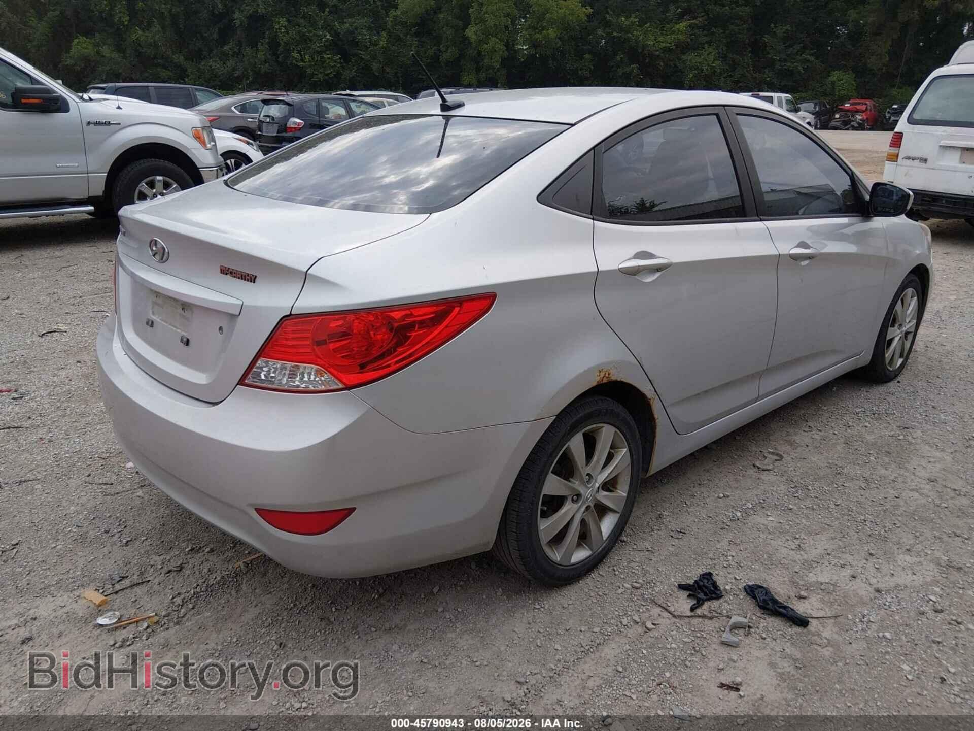 2012 HYUNDAI ACCENT - VIN: KMHCU4AE2CU078324 - Photo 4