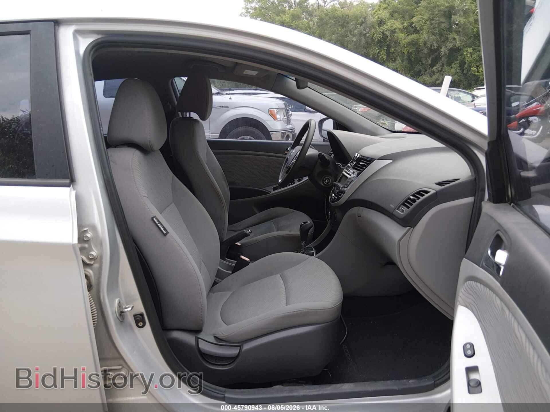 2012 HYUNDAI ACCENT - VIN: KMHCU4AE2CU078324 - Photo 5
