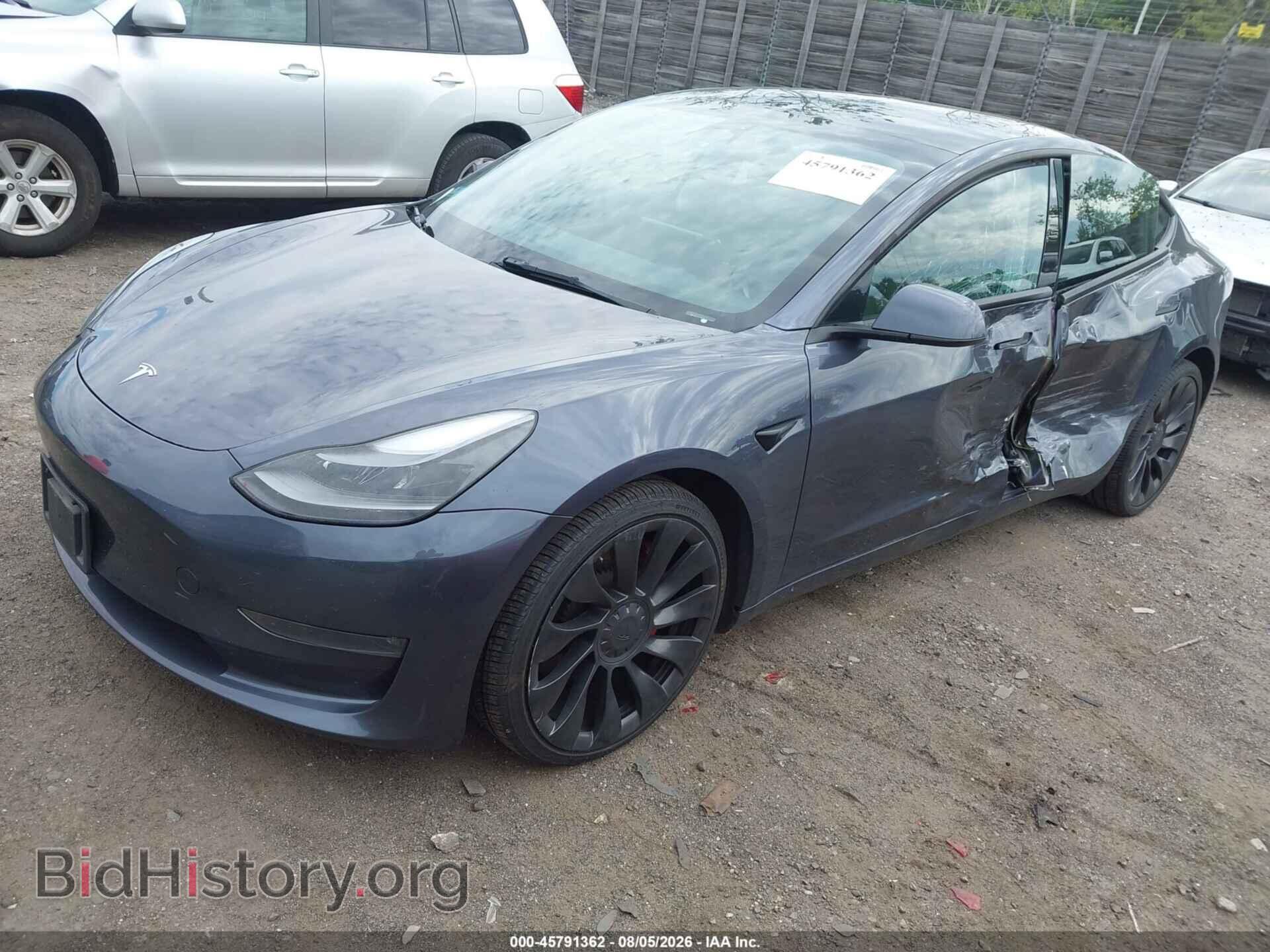 2023 TESLA MODEL 3 - VIN: 5YJ3E1EC3PF411623 - Фото 2
