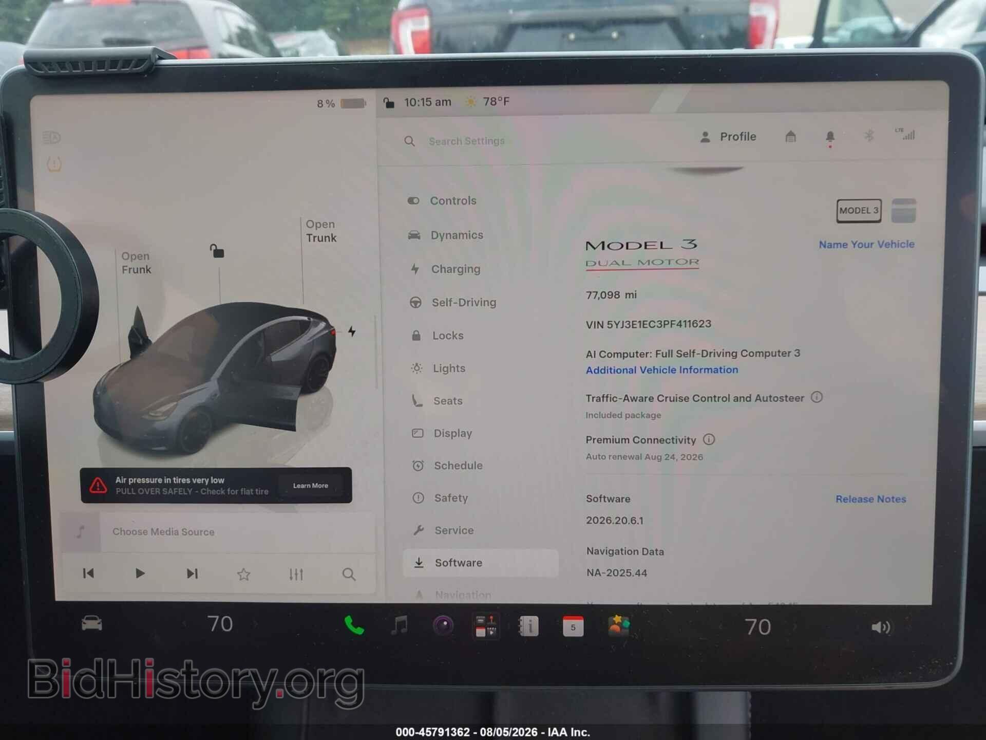 2023 TESLA MODEL 3 - VIN: 5YJ3E1EC3PF411623 - Фото 17