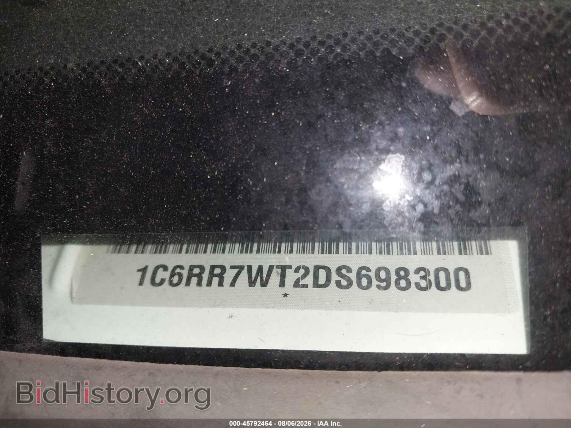 2013 RAM 1500 - VIN: 1C6RR7WT2DS698300 - Фото 9