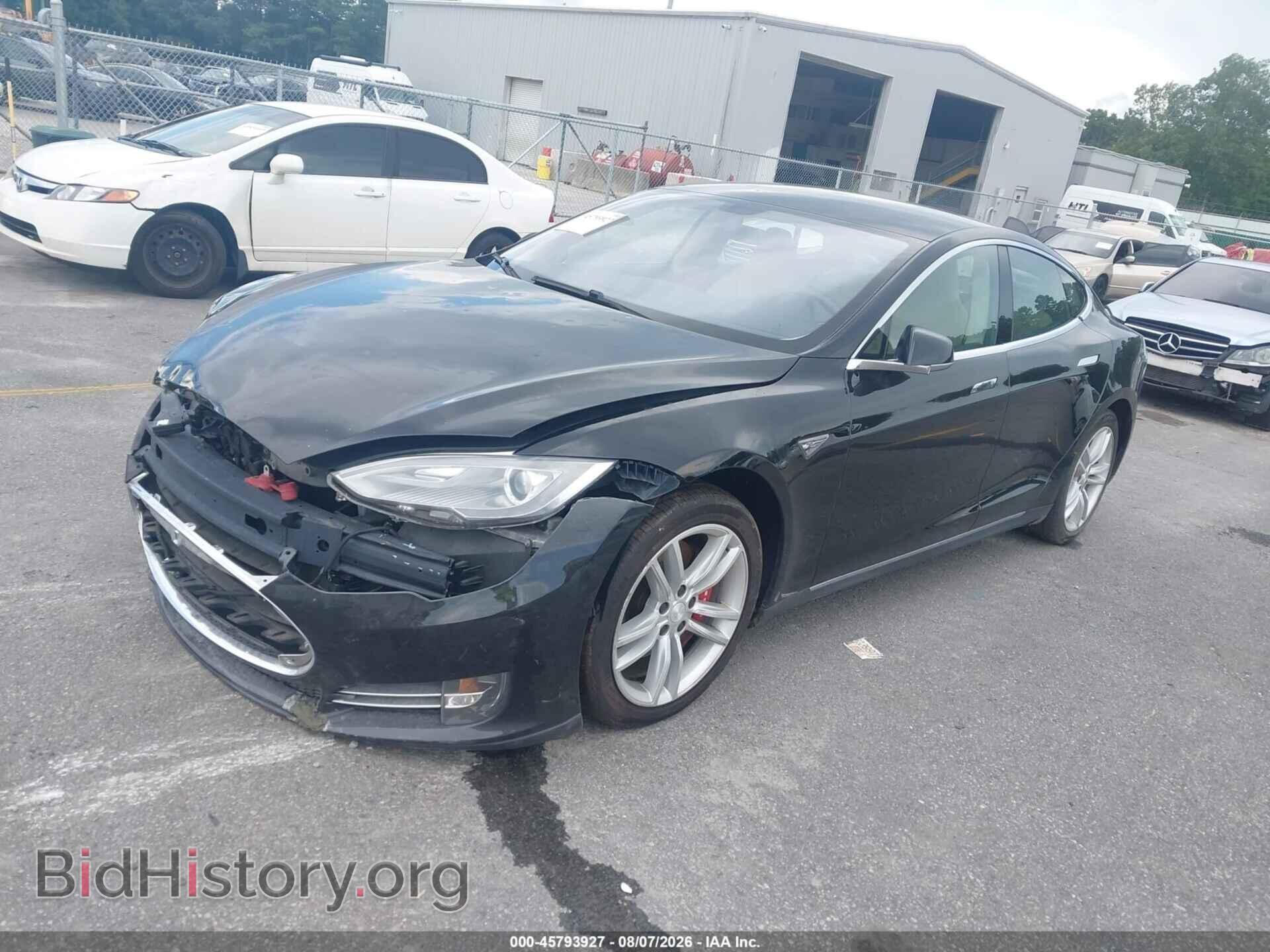 2014 TESLA MODEL S - VIN: 5YJSA1H19EFP40390 - Photo 2