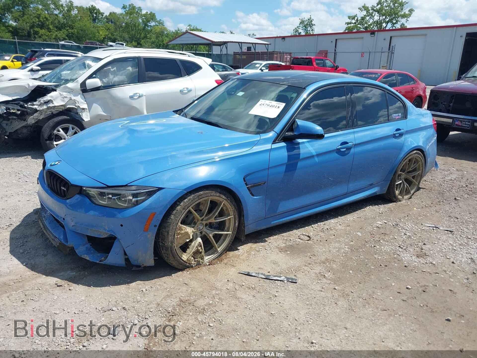 2018 BMW M3 - VIN: WBS8M9C54J5K98410 - Photo 2