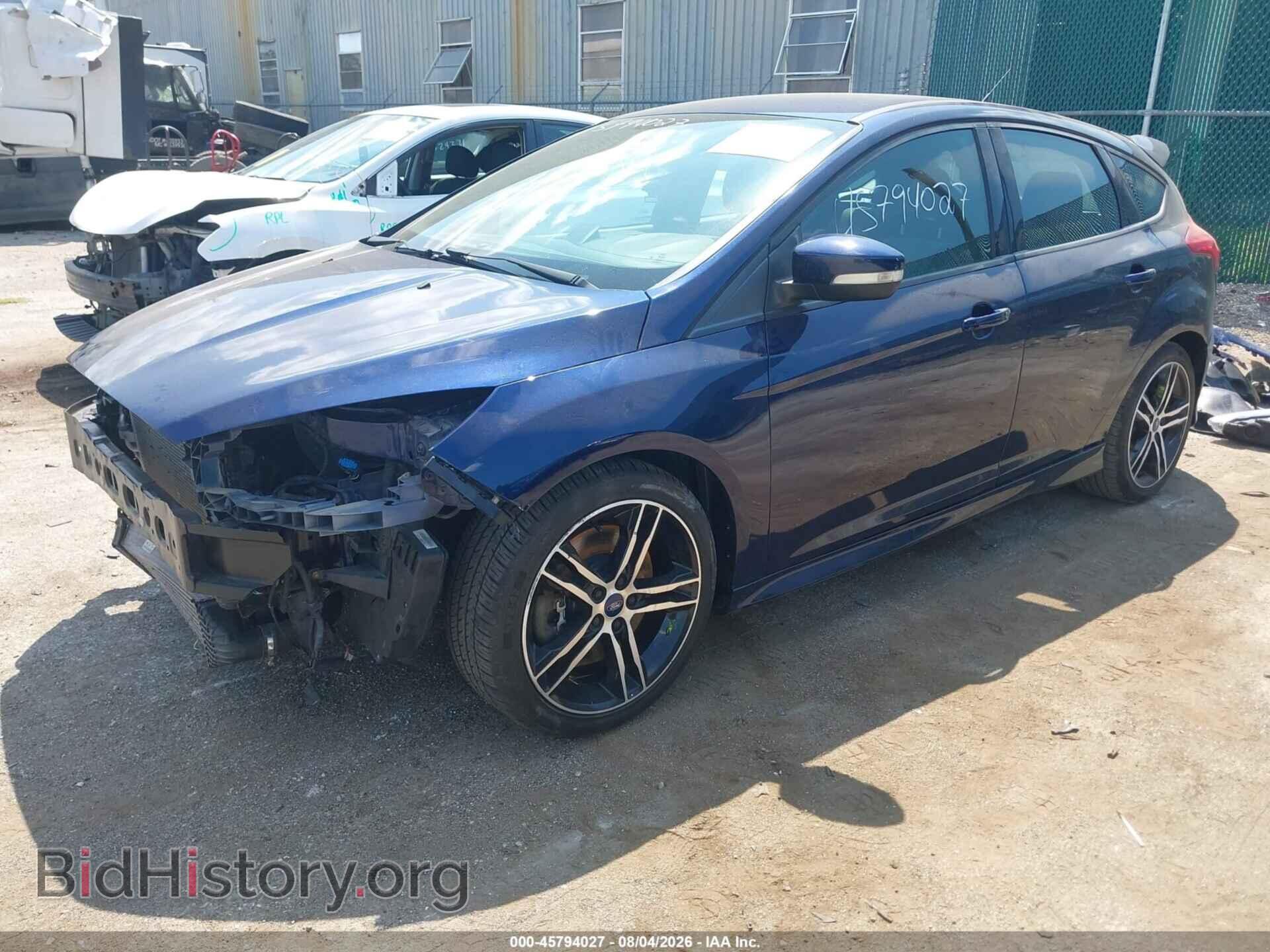 2017 FORD FOCUS ST - VIN: 1FADP3L95HL346621 - Фото 2