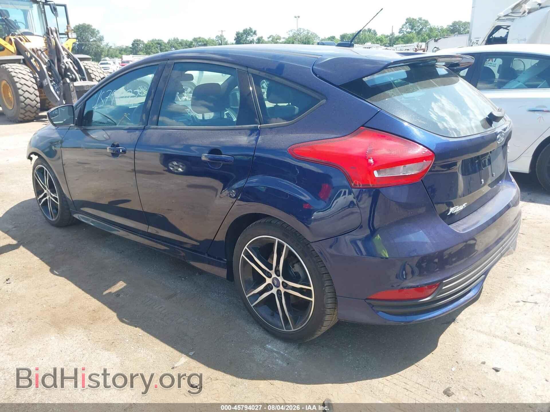 2017 FORD FOCUS ST - VIN: 1FADP3L95HL346621 - Фото 3