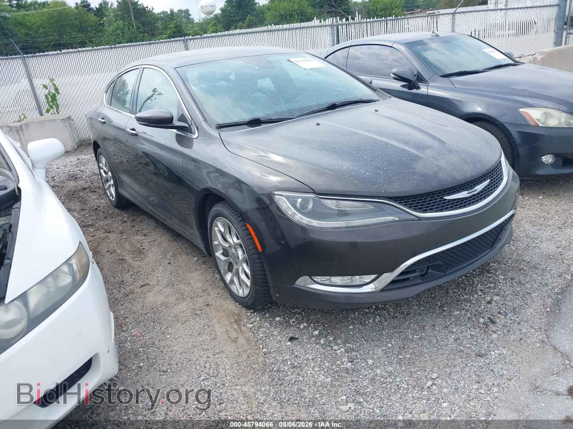 Photo 1C3CCCEG8FN618534 - CHRYSLER 200 2015
