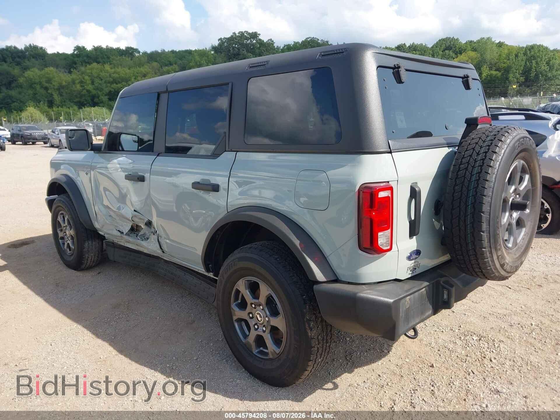 2021 FORD BRONCO - VIN: 1FMDE5BHXMLA84122 - Photo 3