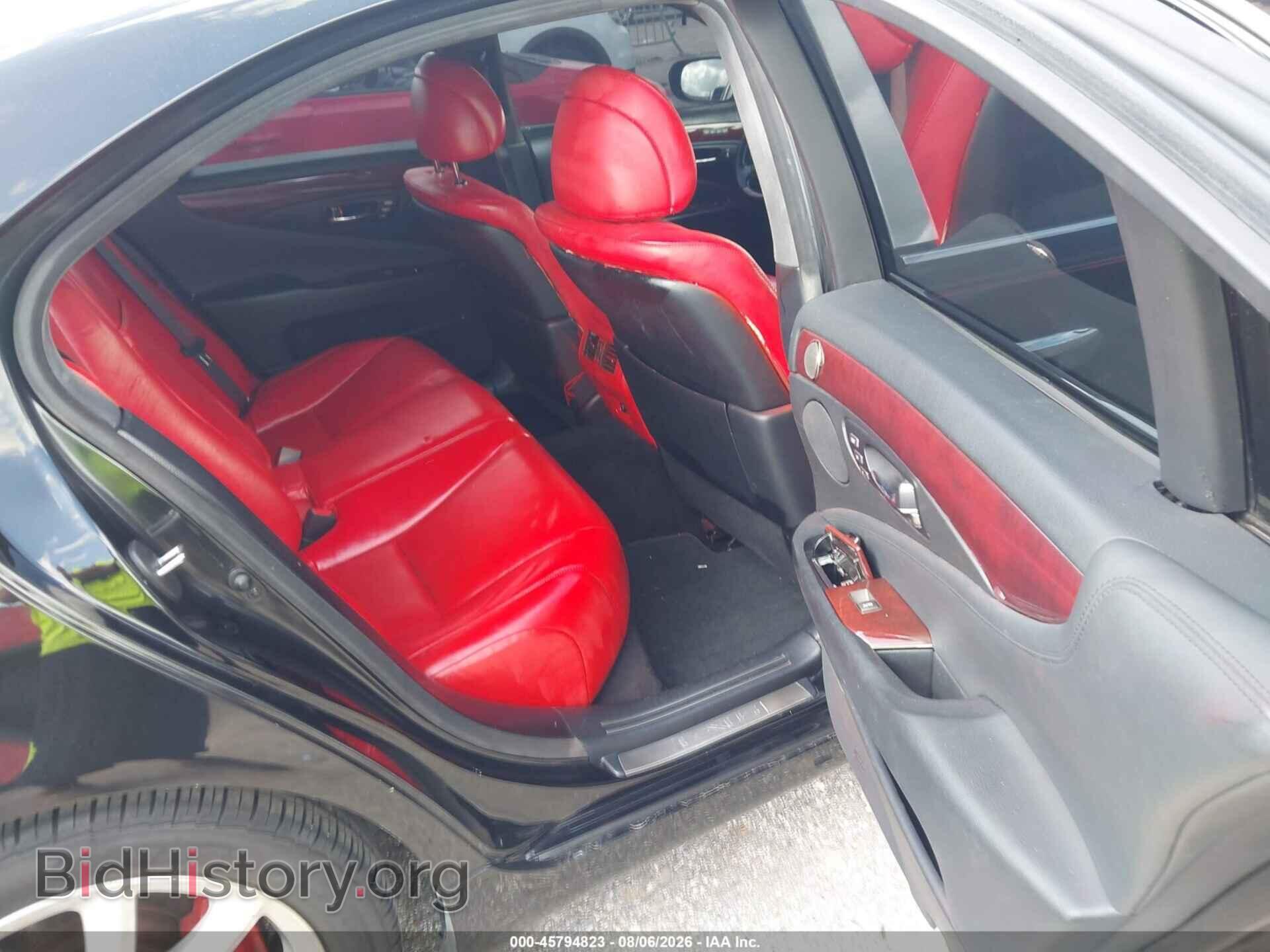 2009 LEXUS LS 460 - VIN: JTHBL46FX95089903 - Фото 8