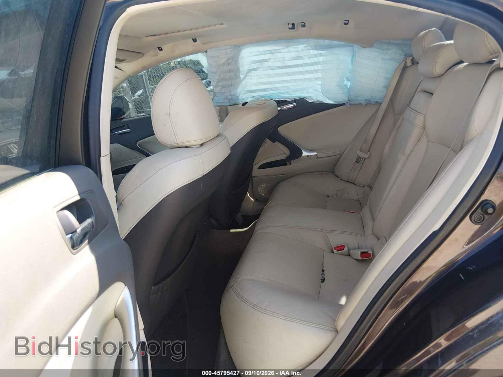 2012 LEXUS IS 250 - VIN: JTHBF5C25C5160818 - Photo 8
