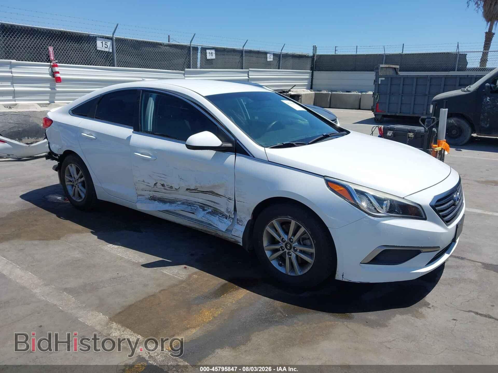 Фотография 5NPE24AAXHH494896 - HYUNDAI SONATA 2017