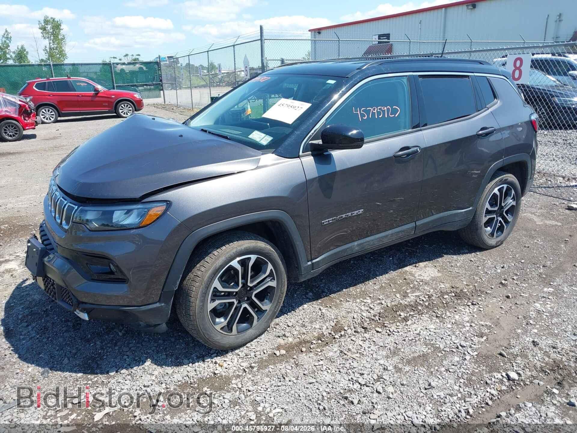 2022 JEEP COMPASS - VIN: 3C4NJDCB4NT208710 - Фото 2