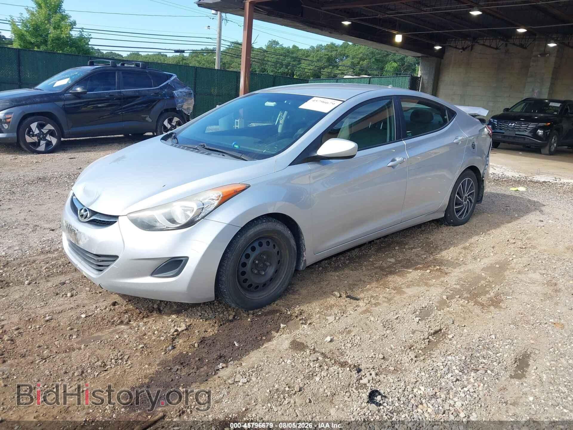 2012 HYUNDAI ELANTRA - VIN: 5NPDH4AE5CH143285 - Фото 2