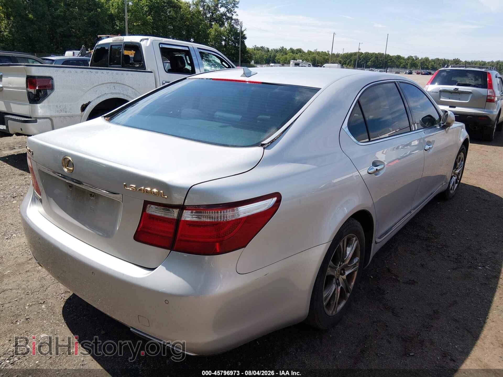 2007 LEXUS LS 460 - VIN: JTHGL46F275011070 - Photo 4