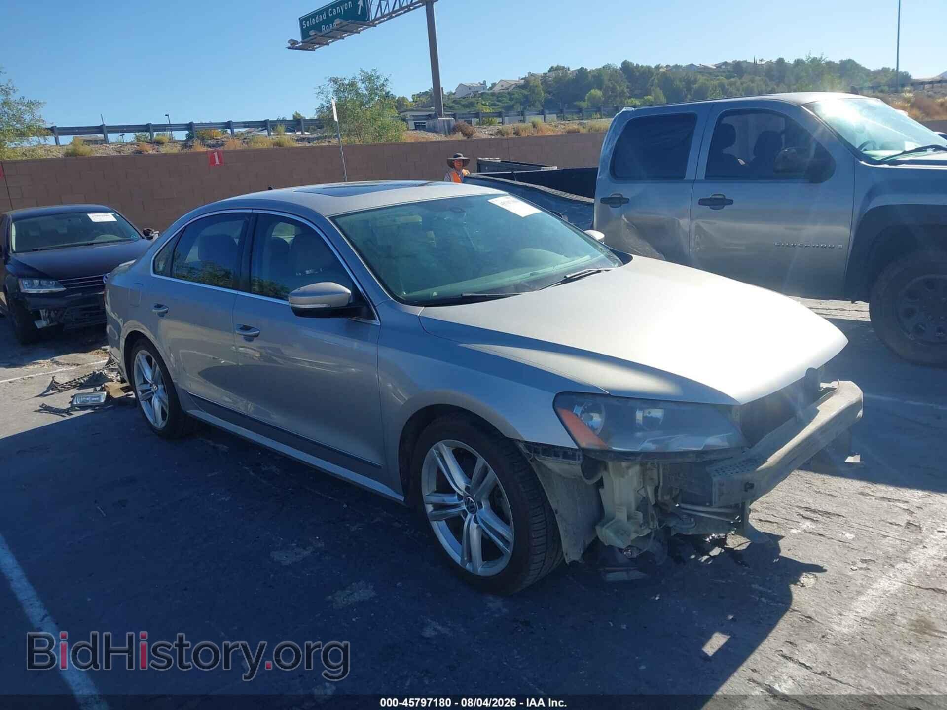 Photo 1VWCN7A37DC108357 - VOLKSWAGEN PASSAT 2013