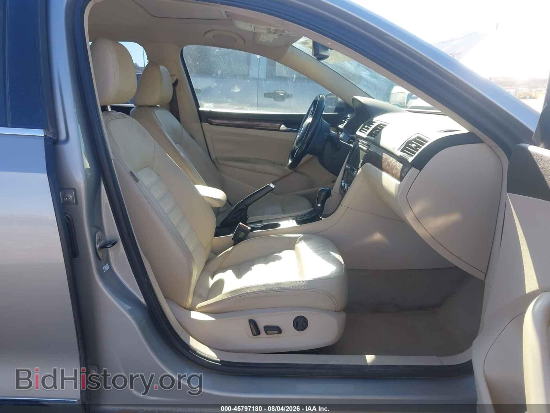 2013 VOLKSWAGEN PASSAT - VIN: 1VWCN7A37DC108357 - Фото 5