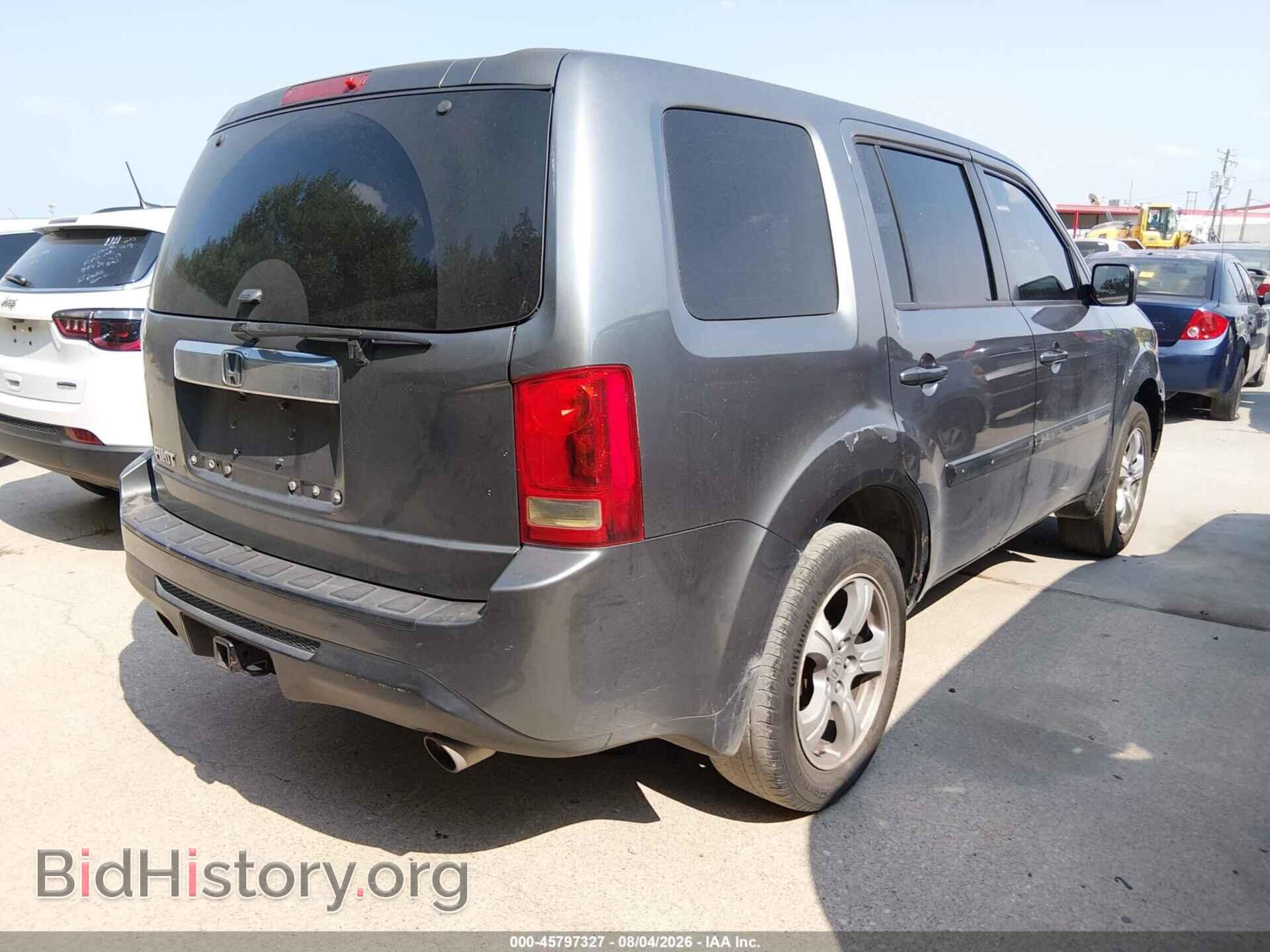 2013 HONDA PILOT - VIN: 5FNYF3H77DB038546 - Фото 4