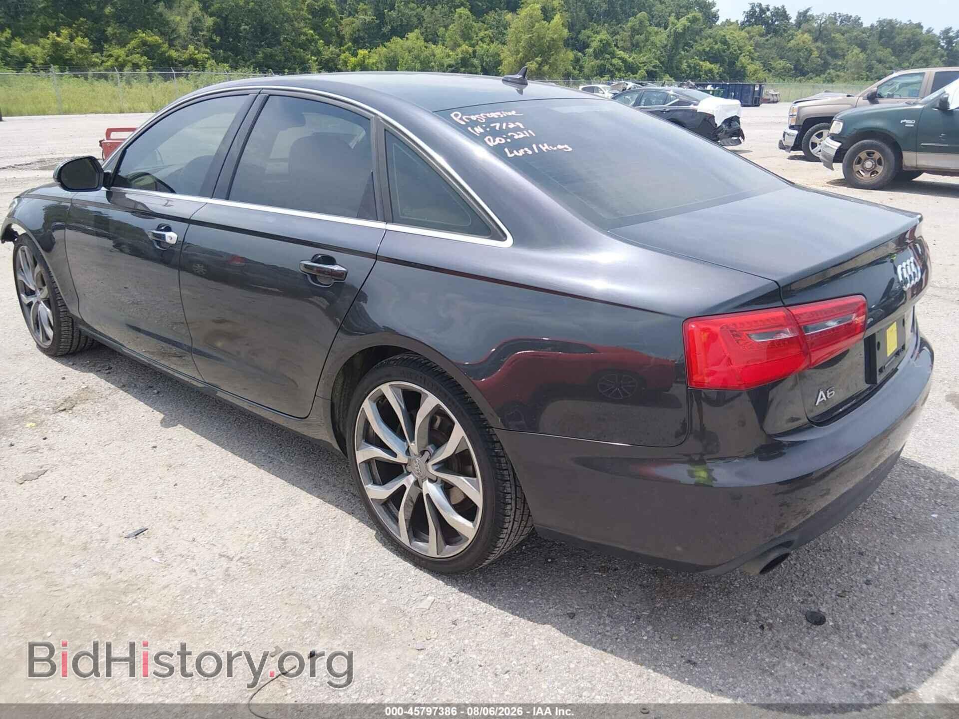 2013 AUDI A6 - VIN: WAUGFAFC0DN081009 - Photo 3