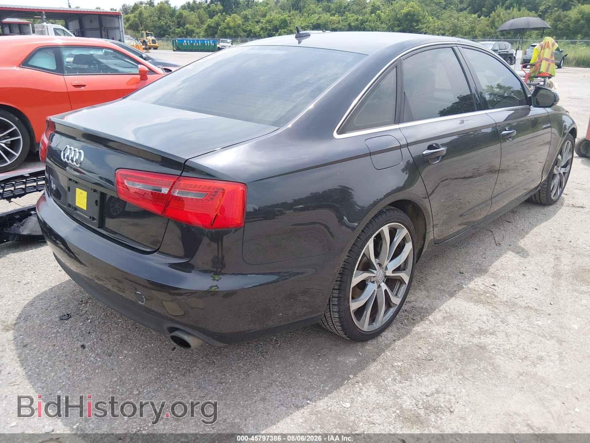 2013 AUDI A6 - VIN: WAUGFAFC0DN081009 - Photo 4