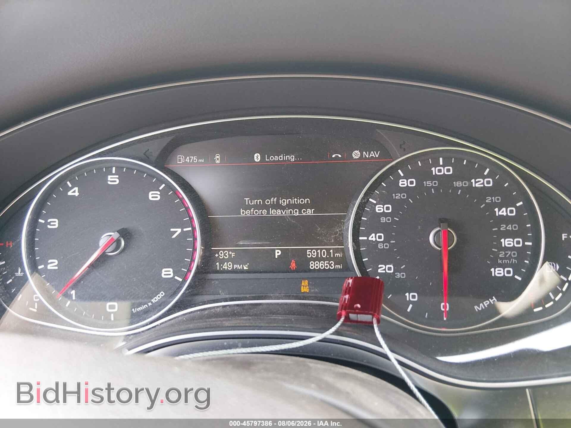 2013 AUDI A6 - VIN: WAUGFAFC0DN081009 - Photo 7