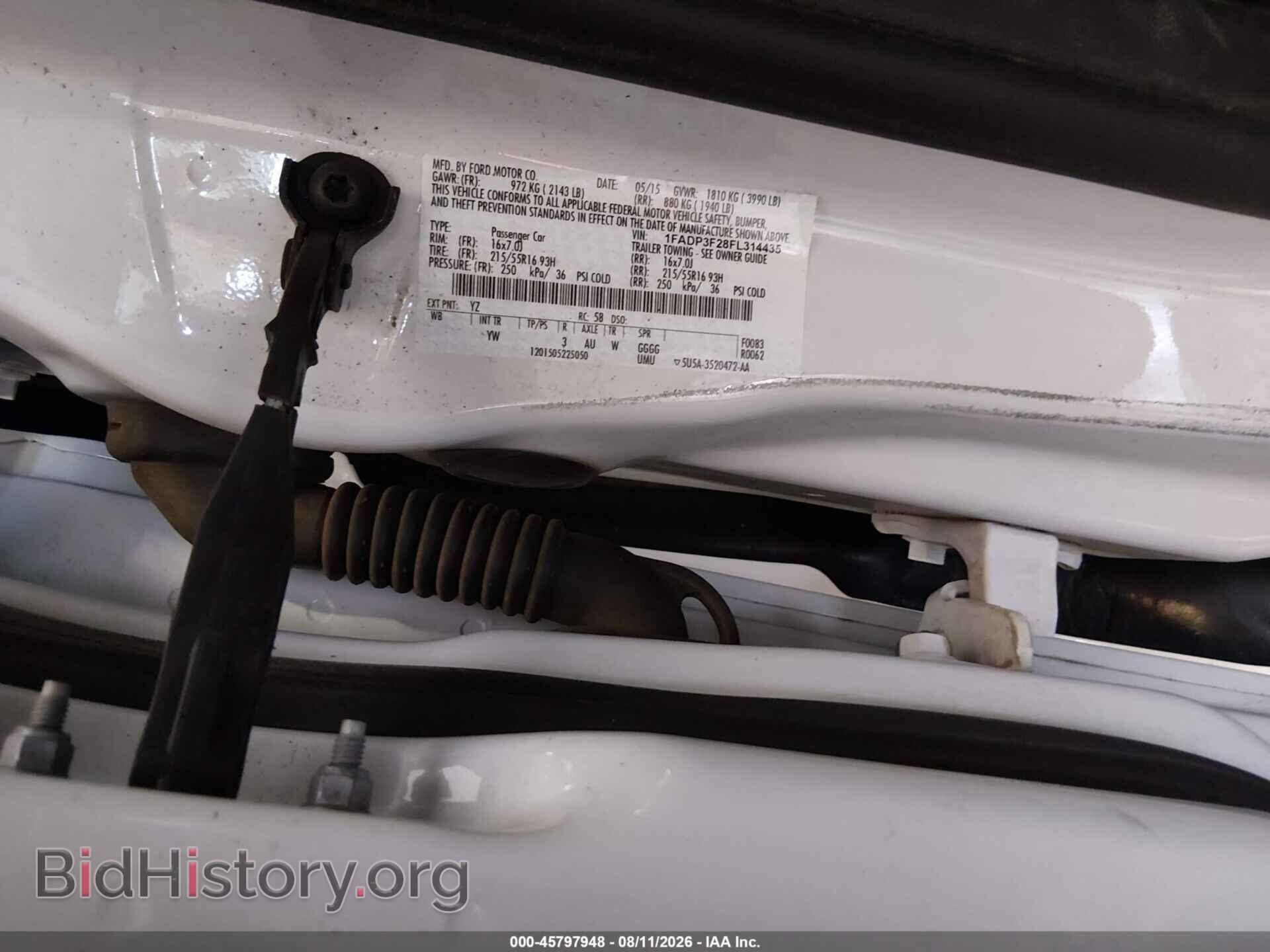 2015 FORD FOCUS - VIN: 1FADP3F28FL314435 - Photo 9