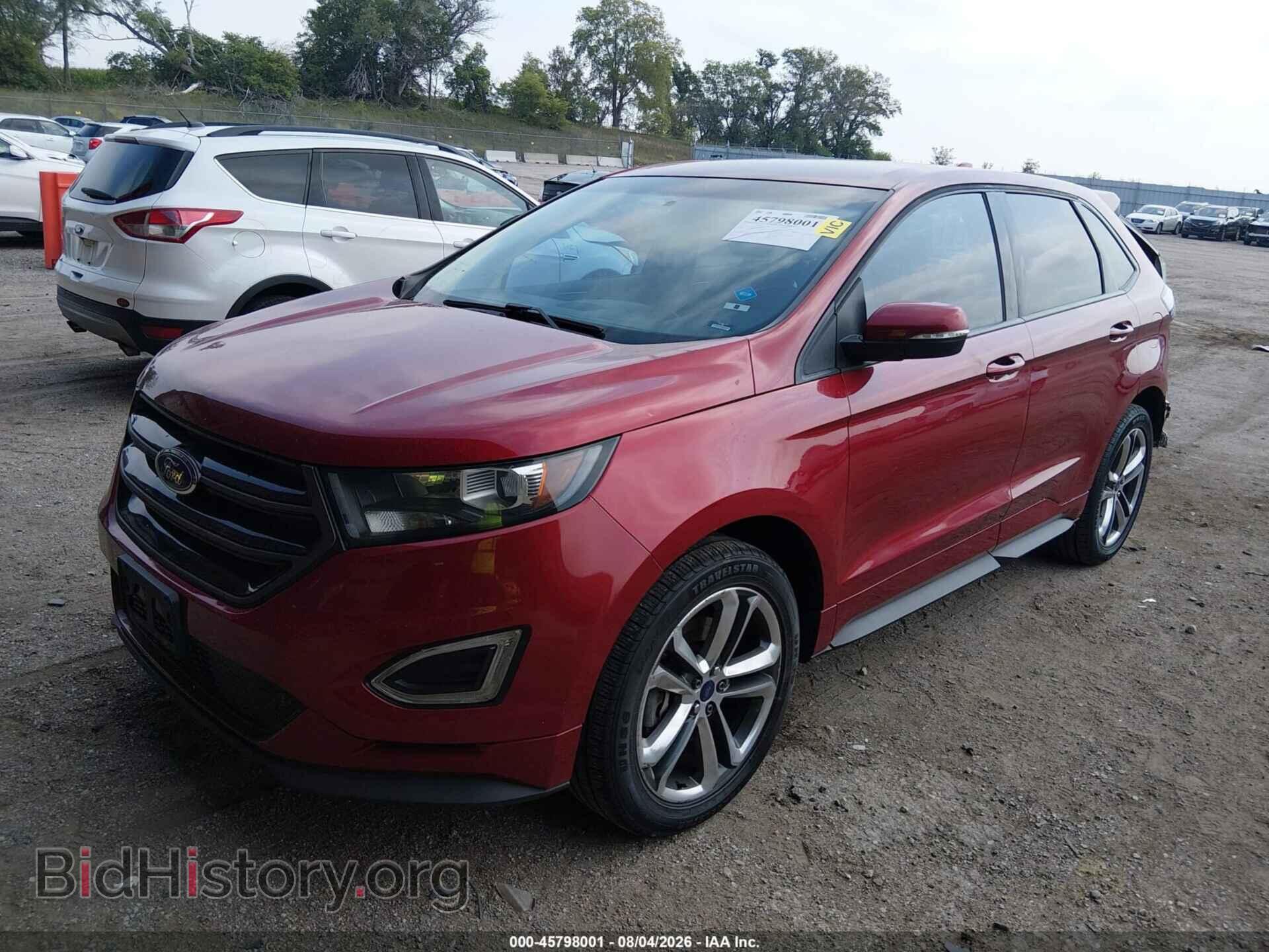 2015 FORD EDGE - VIN: 2FMTK4AP0FBC15617 - Фото 2