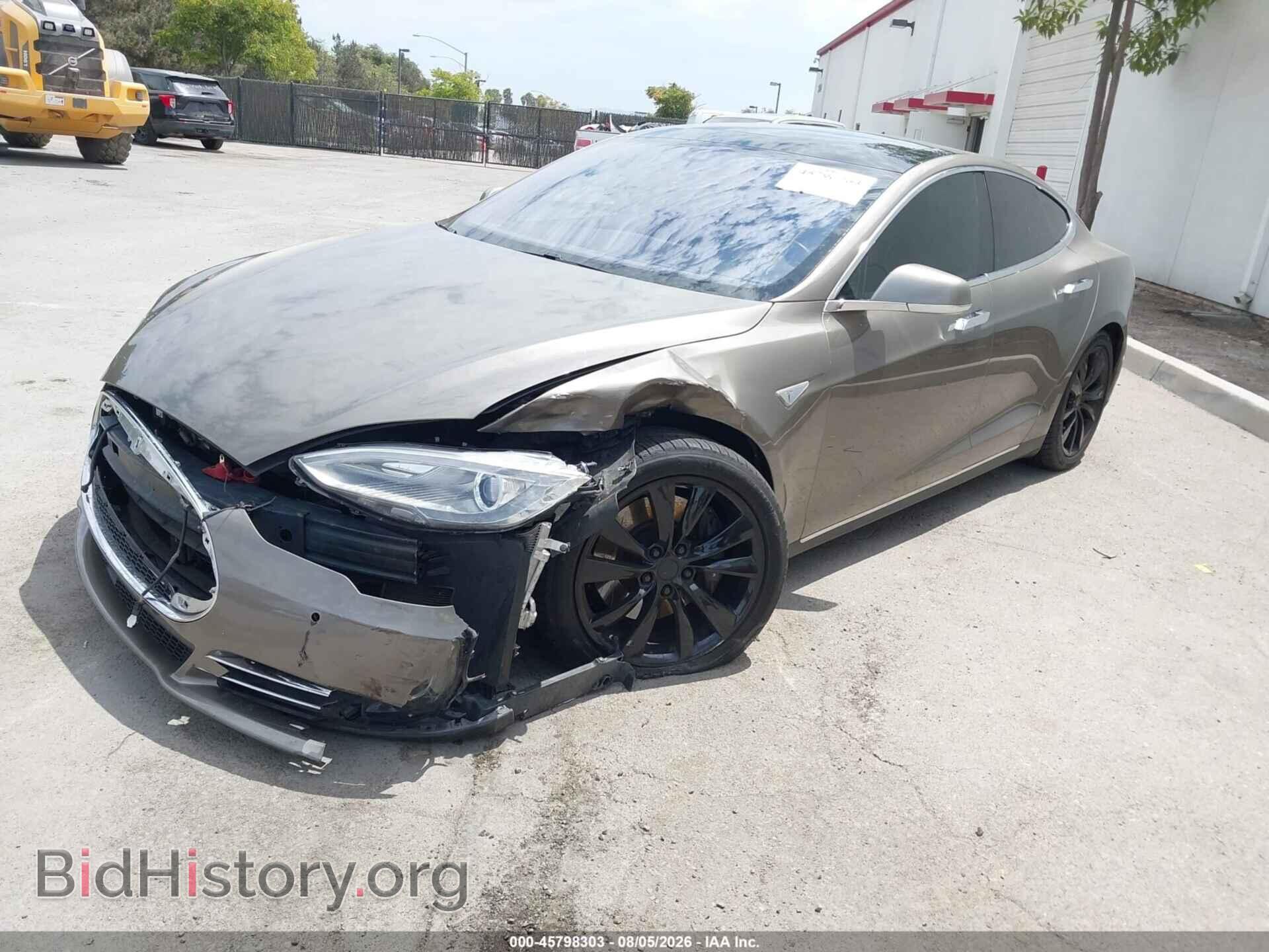 2015 TESLA MODEL S - VIN: 5YJSA1S2XFF089242 - Фото 2