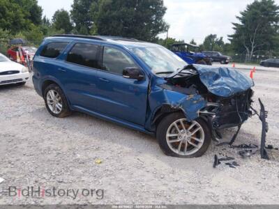2025 Dodge DURANGO GT Plus AWD, синий — VIN 1C4RDJDG4SC525573, IAAI