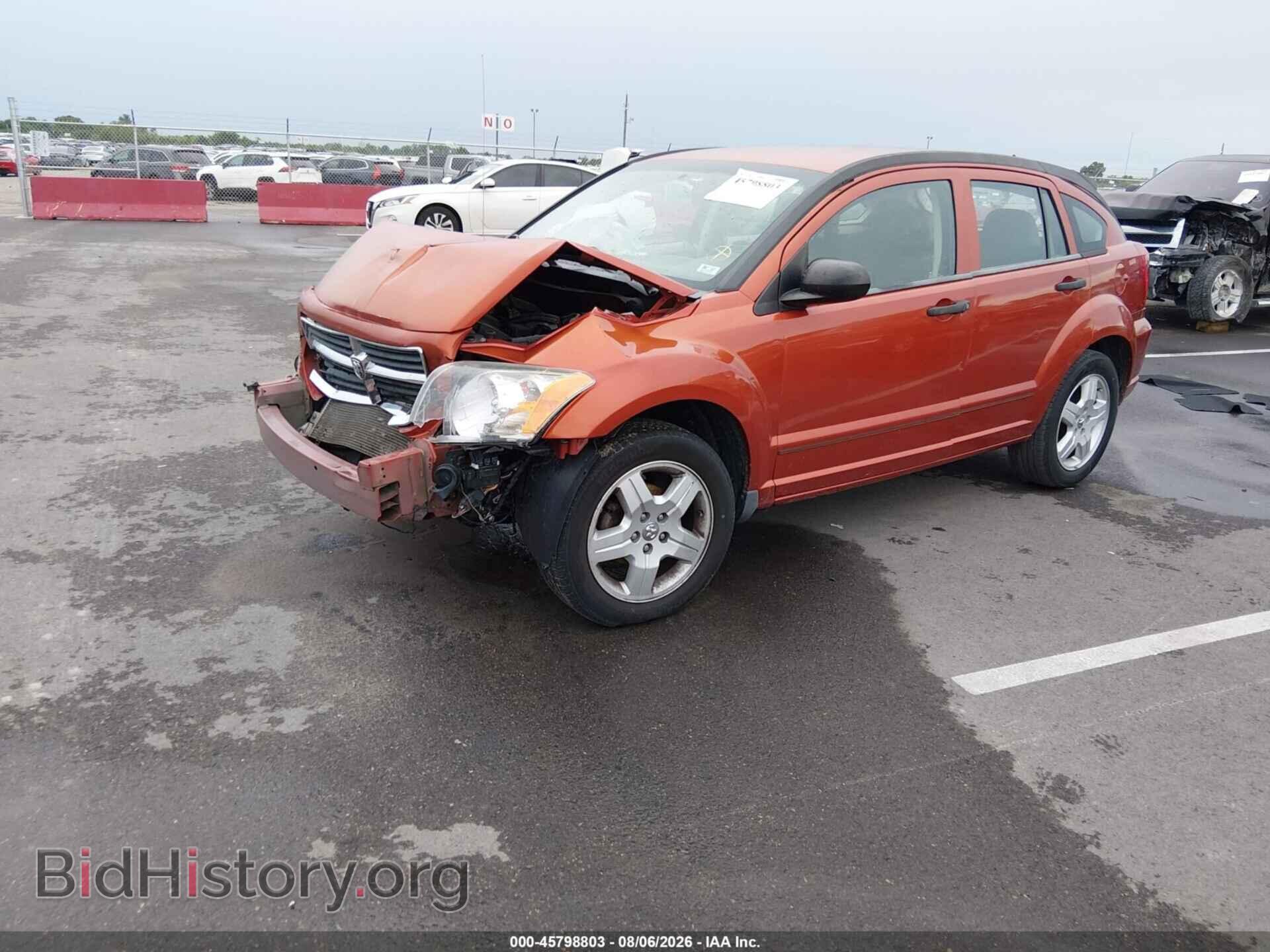 2008 DODGE CALIBER - VIN: 1B3HB48B38D548848 - Фото 2