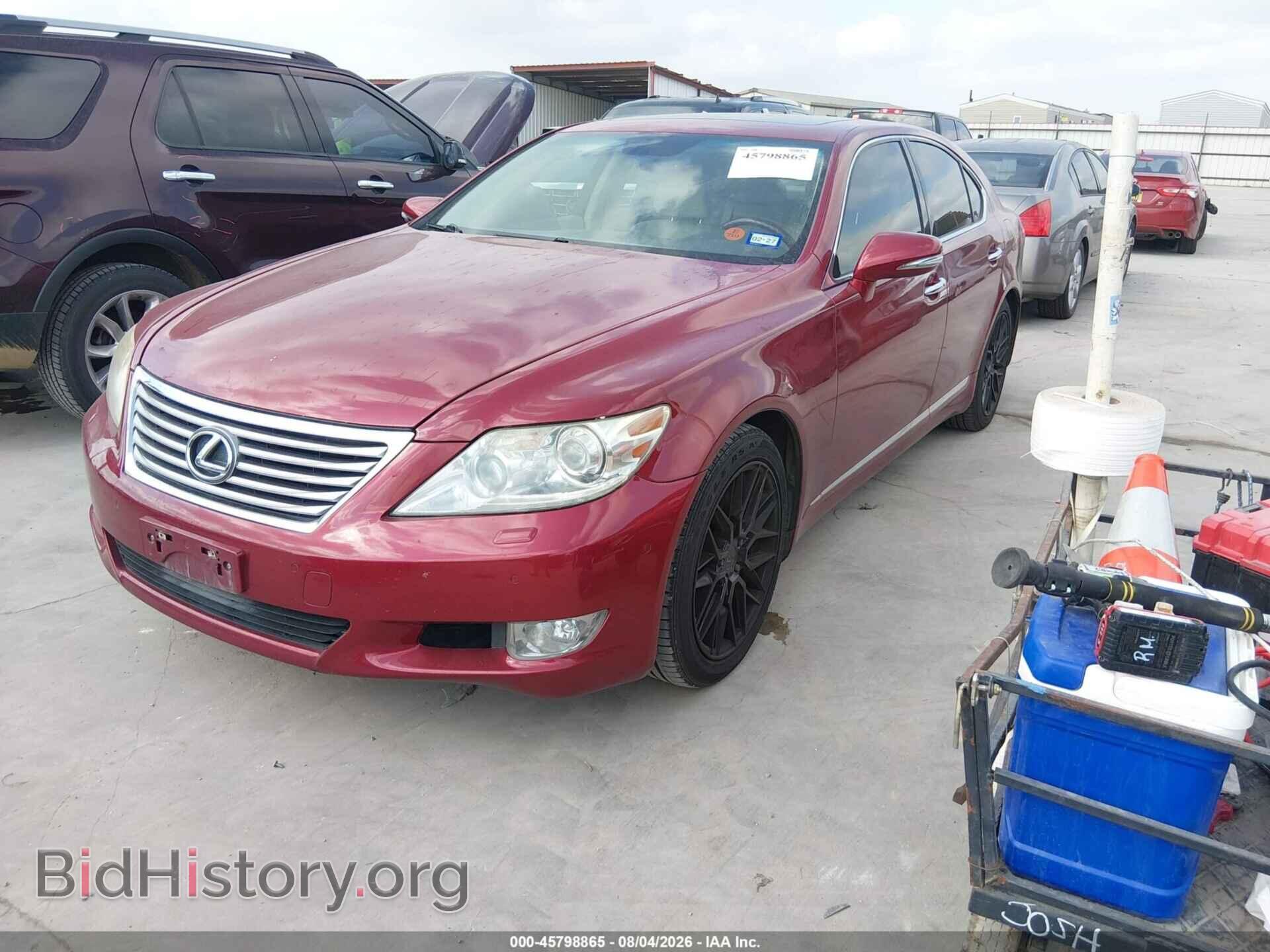 2010 LEXUS LS 460 - VIN: JTHBL5EF7A5097324 - Фото 2