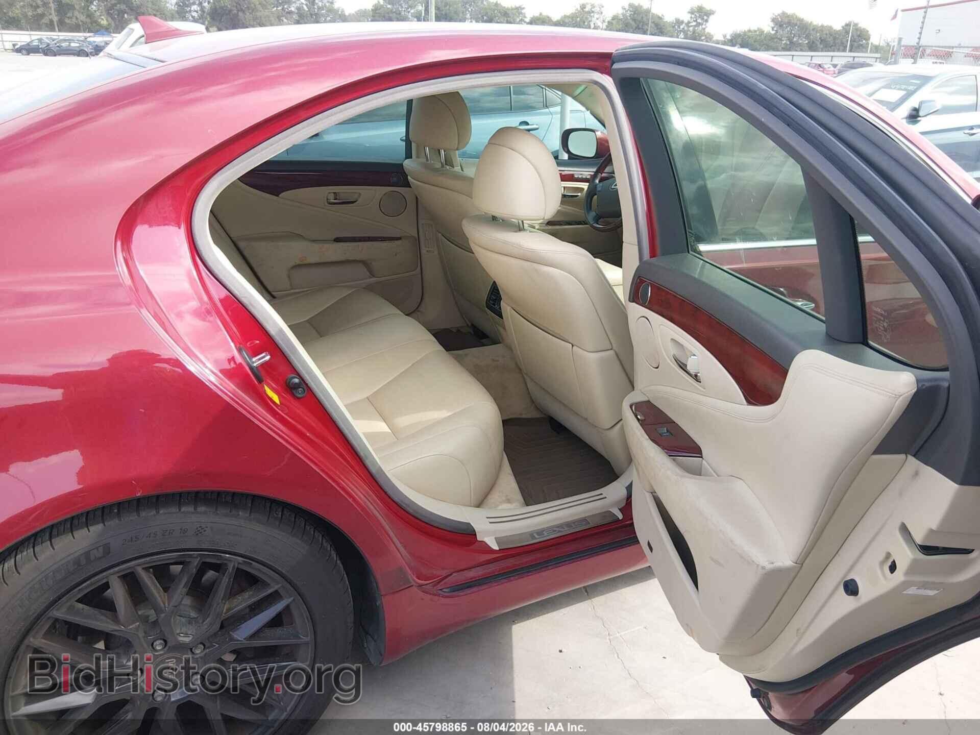 2010 LEXUS LS 460 - VIN: JTHBL5EF7A5097324 - Фото 8