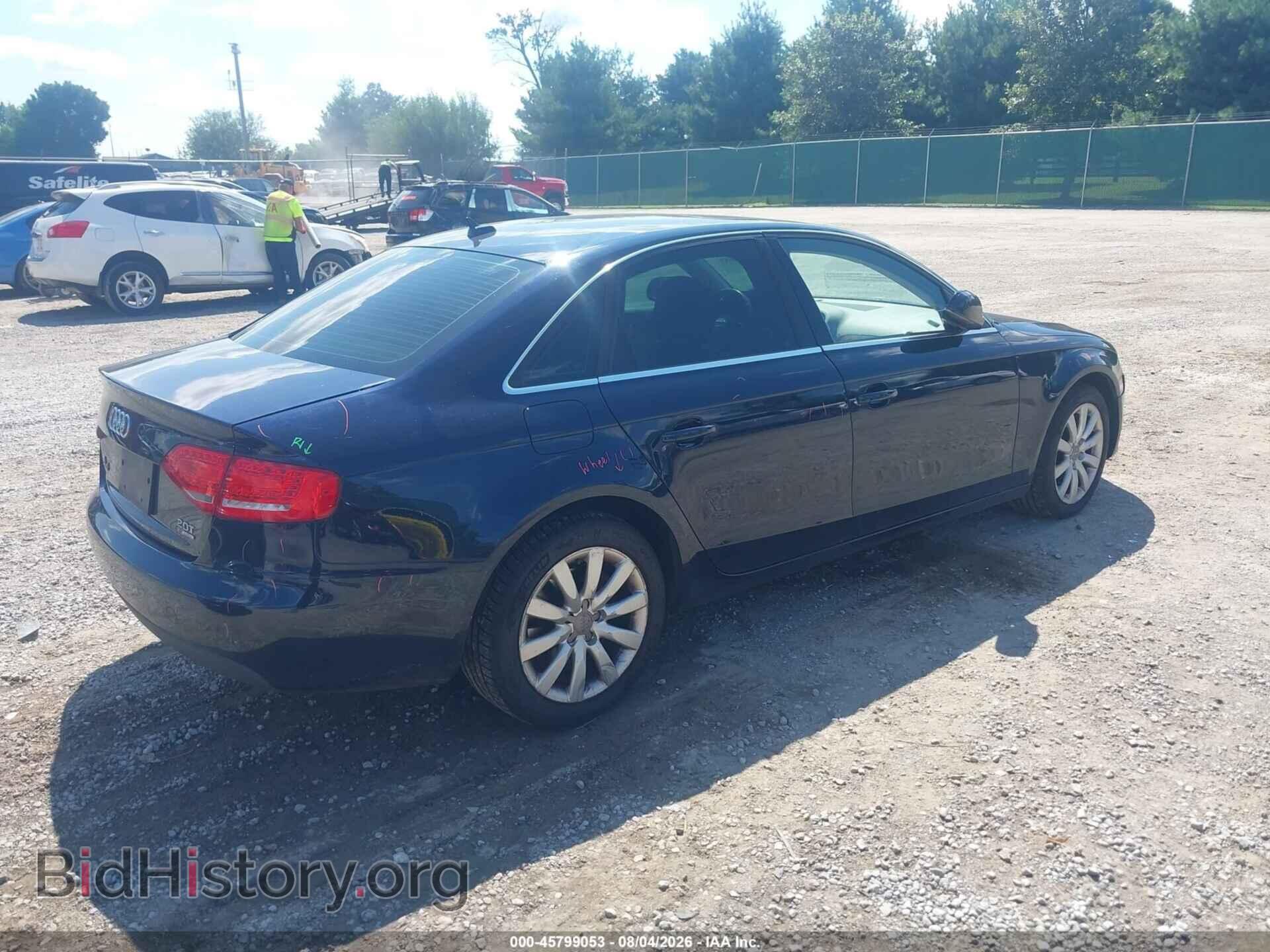 2011 AUDI A4 - VIN: WAUFFAFL1BA093105 - Photo 4