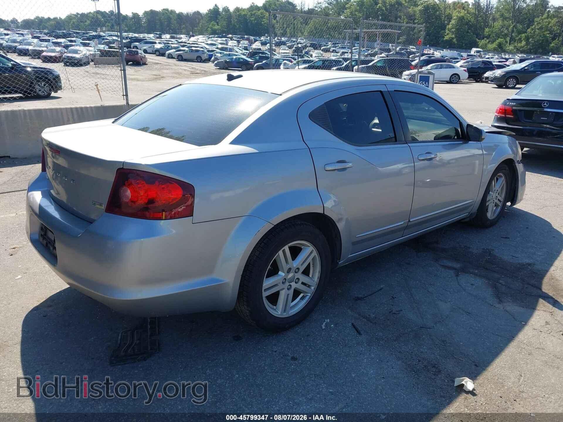 2013 DODGE AVENGER - VIN: 1C3CDZCG5DN708904 - Фото 4